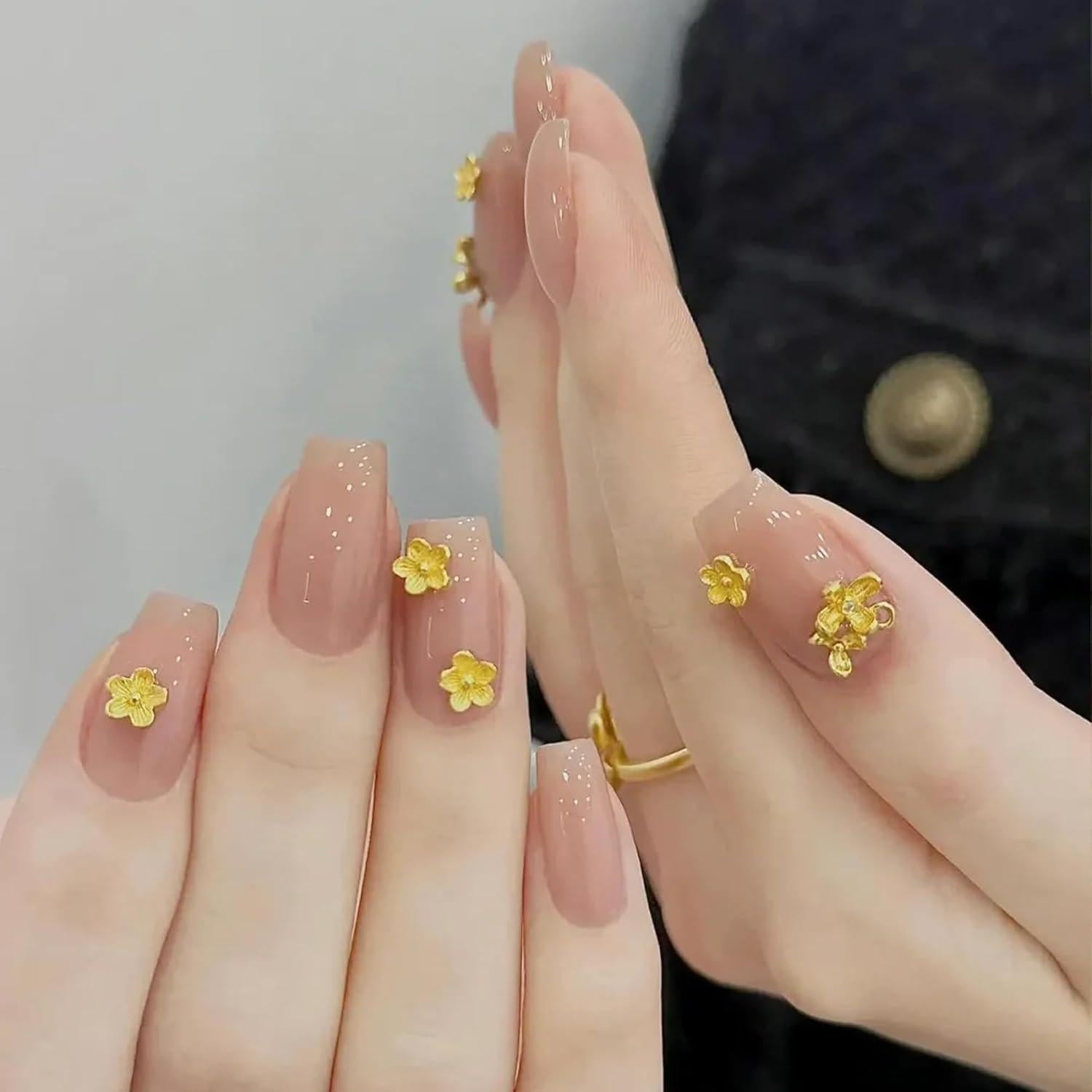 Hojas de Oro 24K KIRIN - 20 Hojas 5x5 cm Decoración