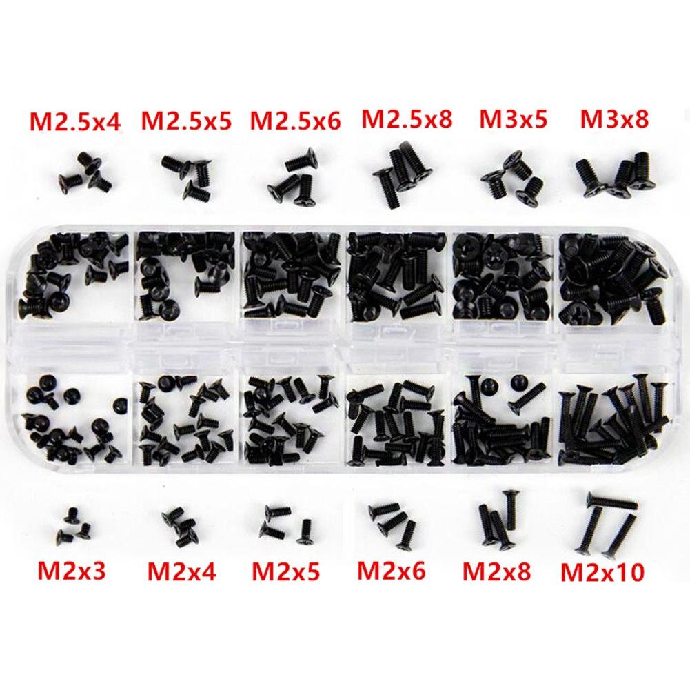 Kit de Tornillos para Laptop Eowpower 240 Piezas M2 M2.5 M3