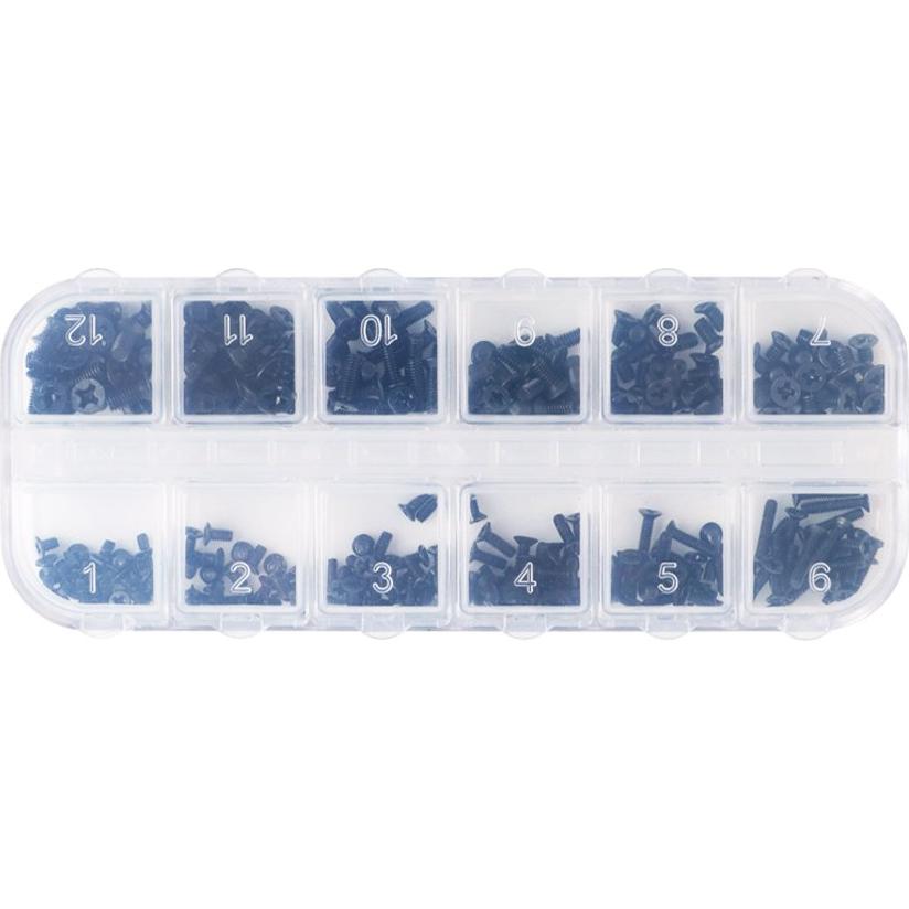 Kit de Tornillos para Laptop Eowpower 240 Piezas M2 M2.5 M3