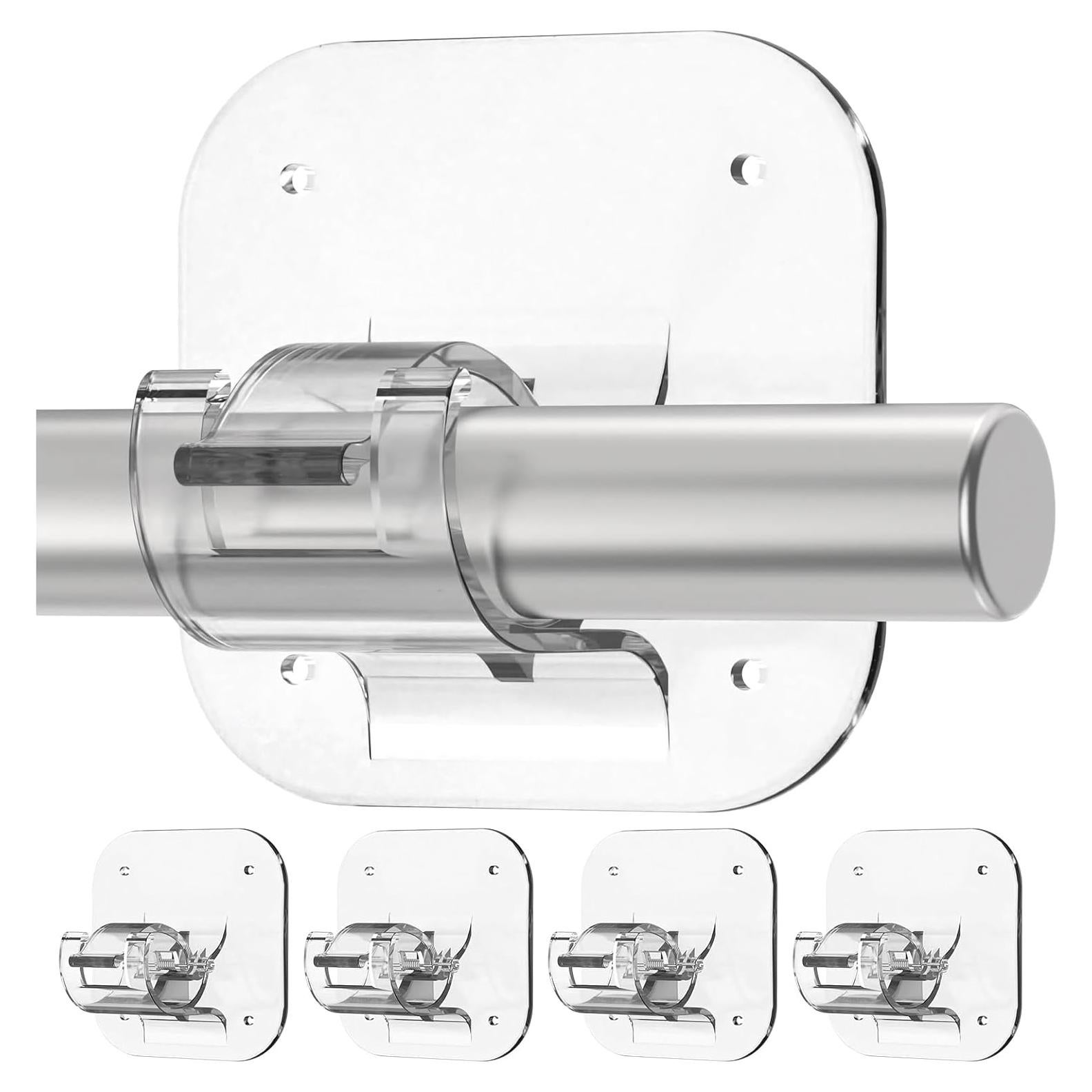 Varillas de Cortina Sin Perforación Mvbsje - Soporte 9.07 kg