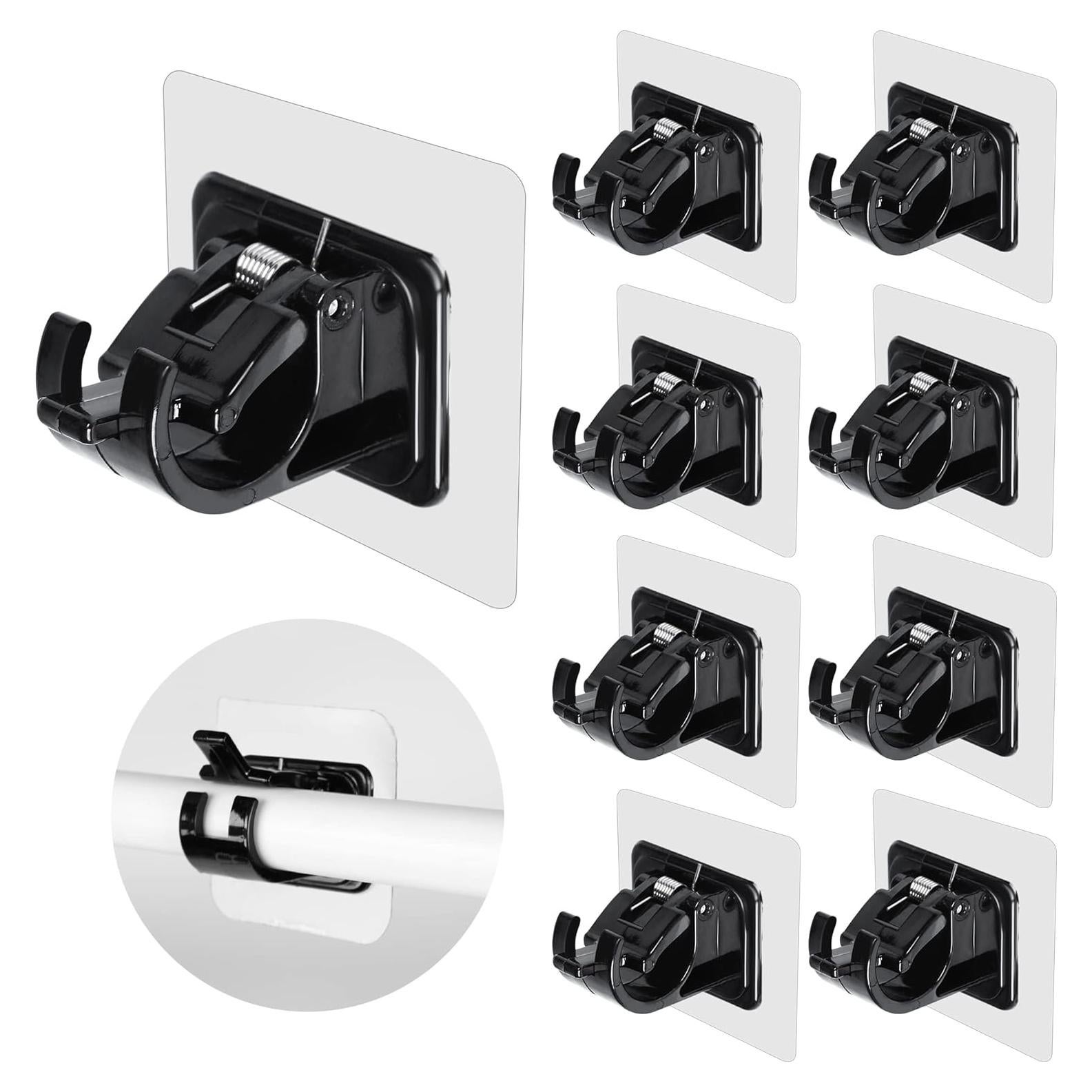 Soportes Adhesivos para Varillas de Cortina Lightarea 8 Pcs