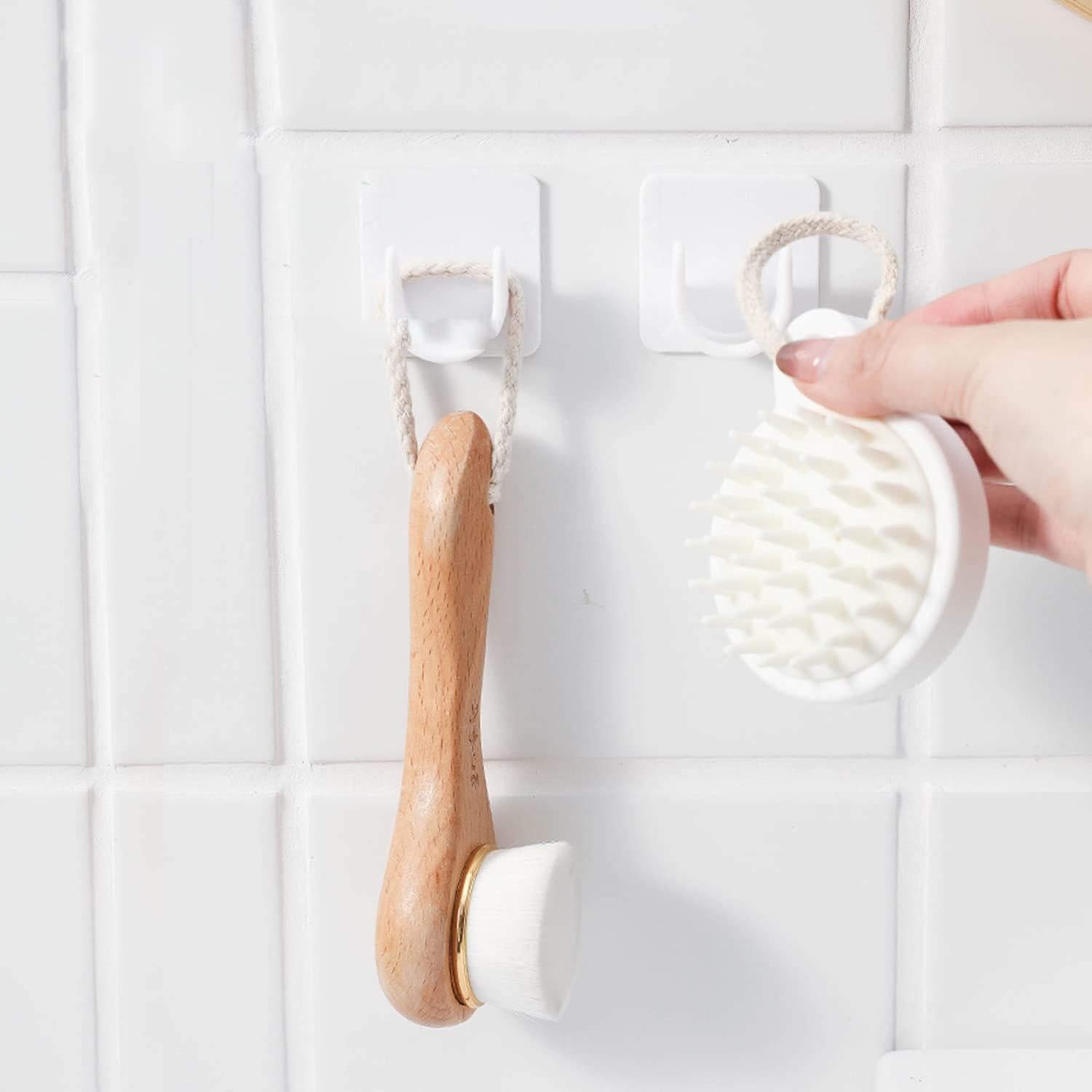 Soporte Adhesivo para Varilla de Cortina de Ducha Resdenio - 2 Piezas