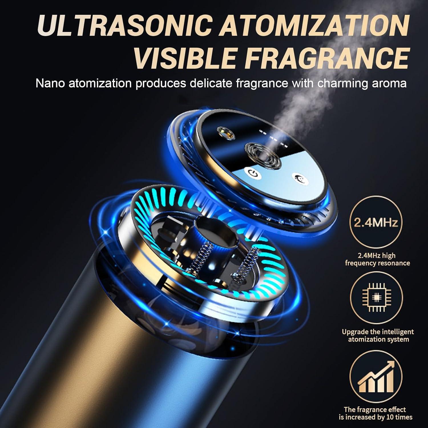 Ambientador de Aire para Autos TAGYSH con Proyector Estrellado 50ml