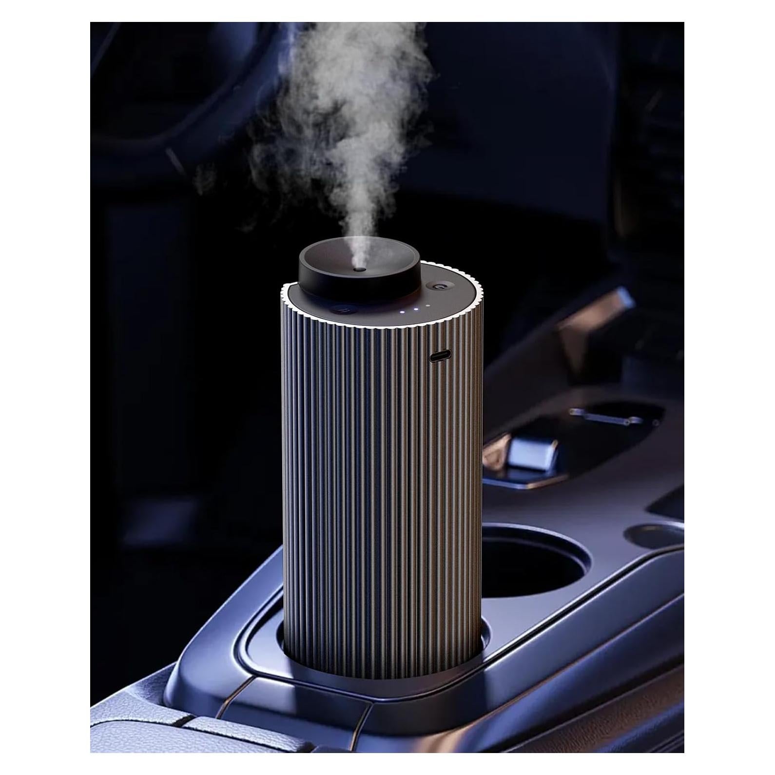 Difusor de Aceite Esencial Aromadd Y-Air 20ml Gris Titanio