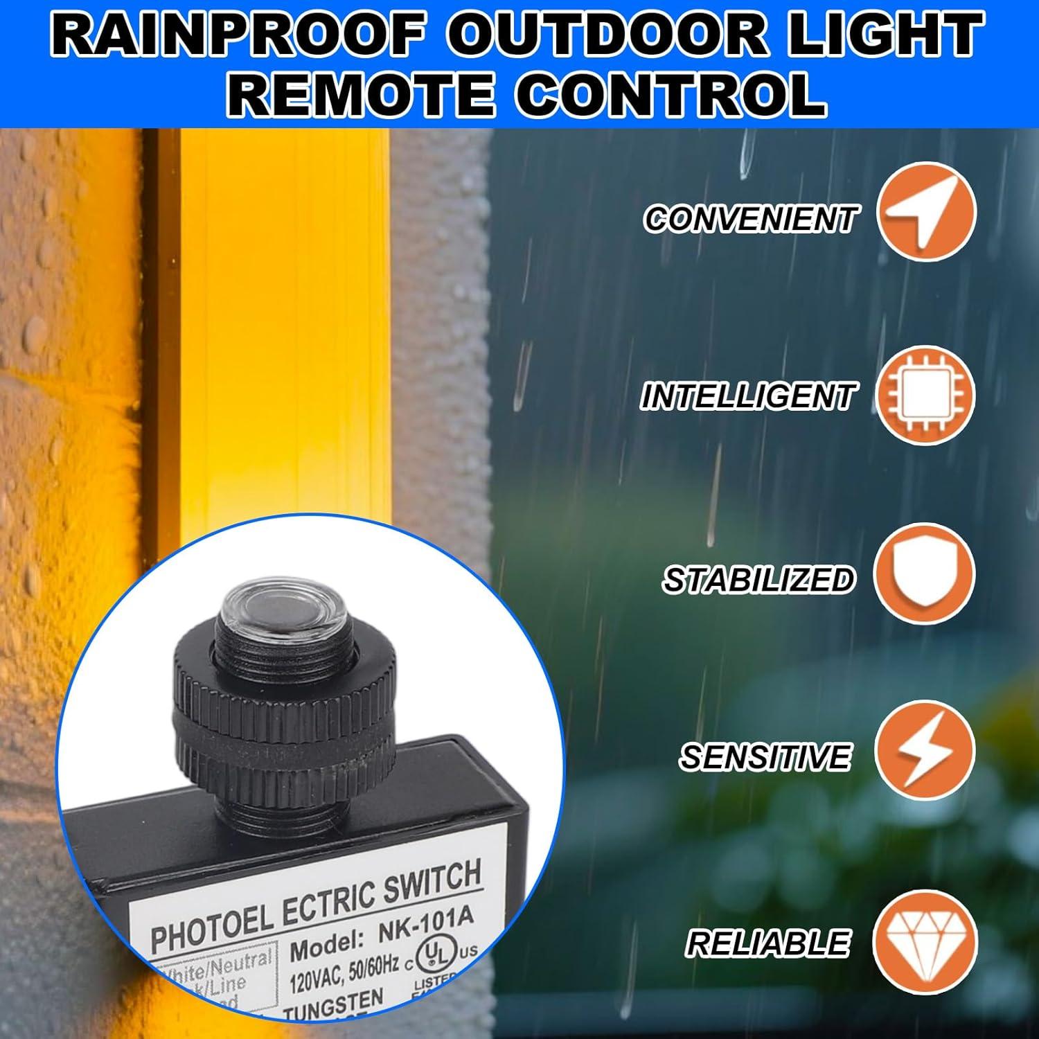 Sensor de Luz Fotocélula BTFO L23129 para Iluminación Exterior