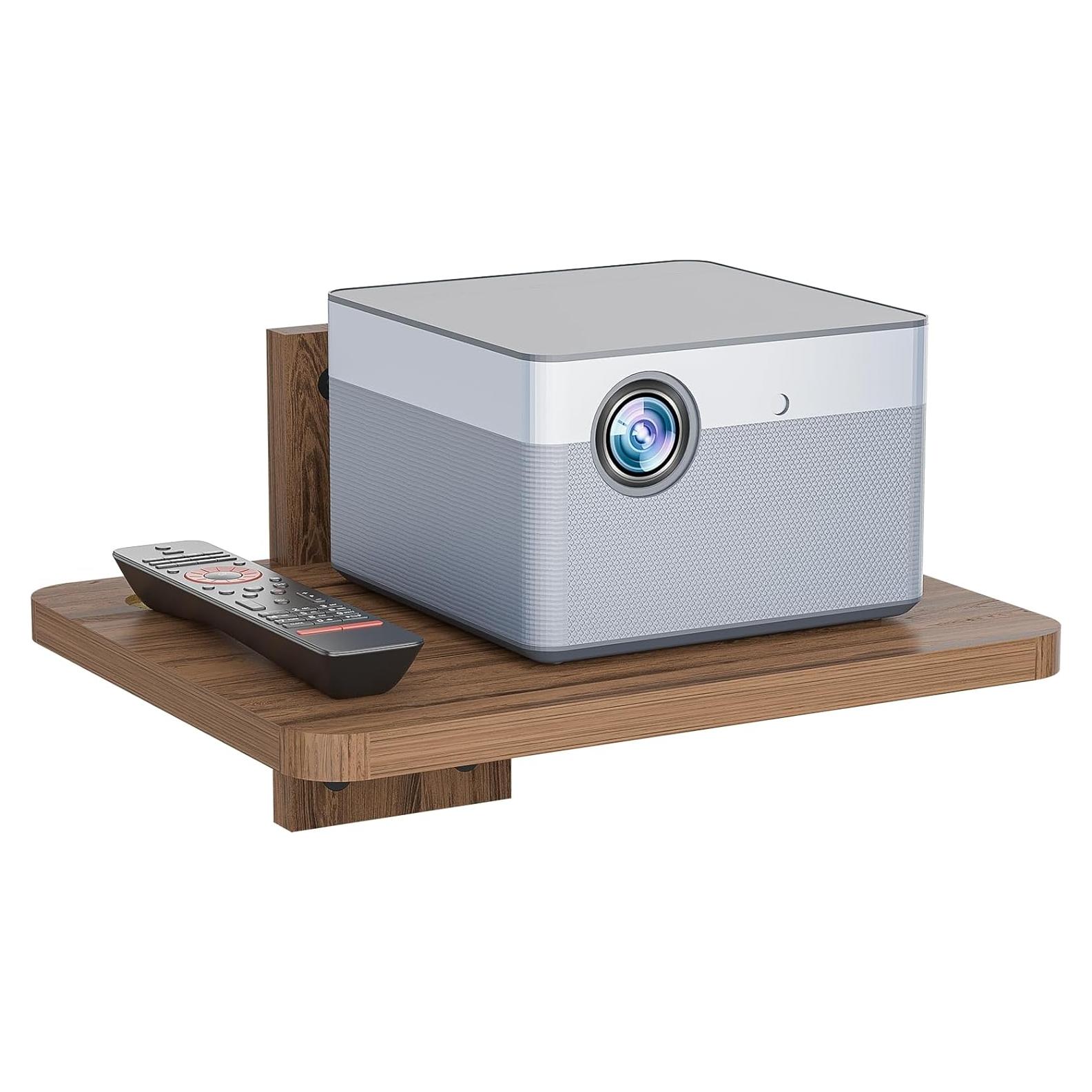 Estante Flotante de Madera WALI CS201N para TV y Proyector