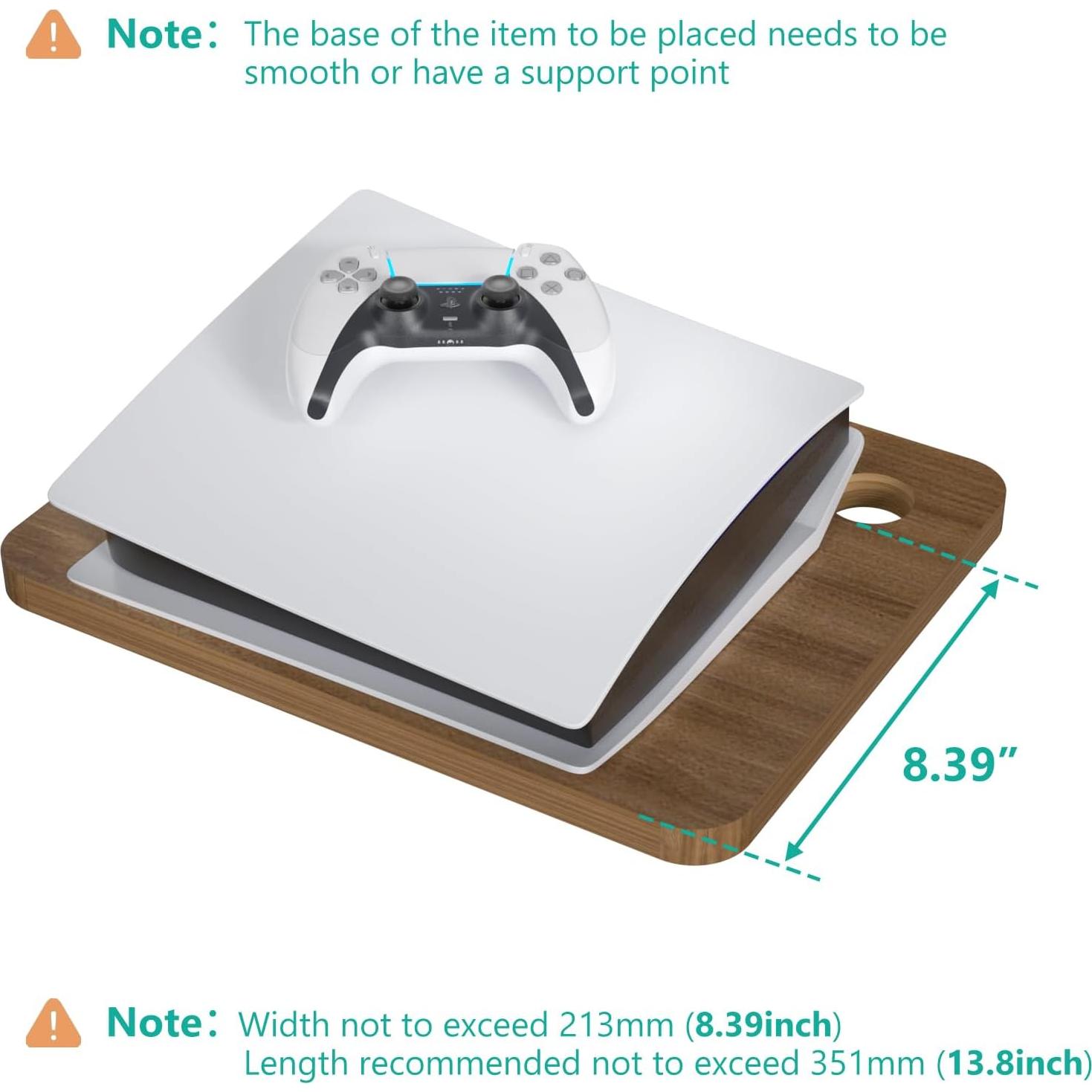 Estante Flotante de Madera WALI CS201N para TV y Proyector