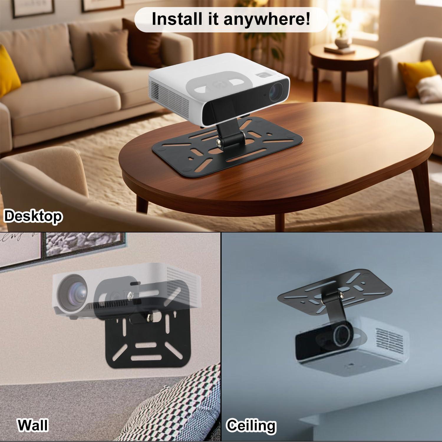 Soporte Plegable para Proyector Lasuroa E68042 Negro