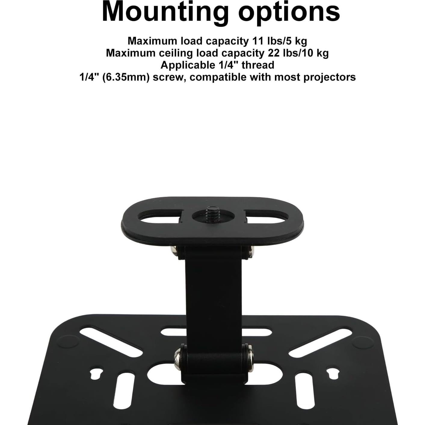 Soporte Plegable para Proyector Lasuroa E68042 Negro