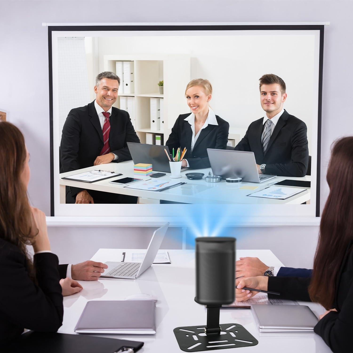 Soporte Plegable para Proyector Lasuroa E68042 Negro