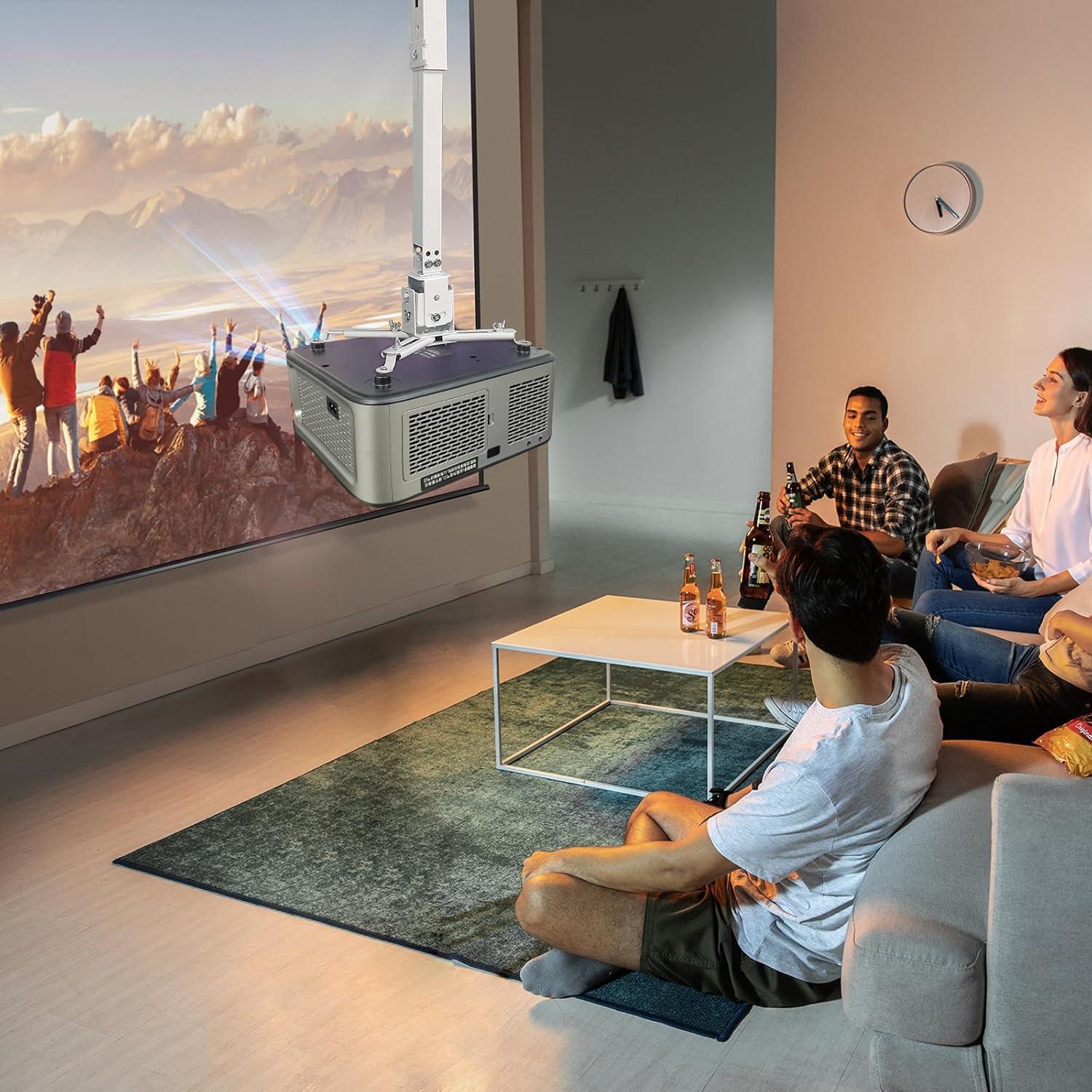 Soporte de Proyector de Techo Universal Solarsea Ajustable