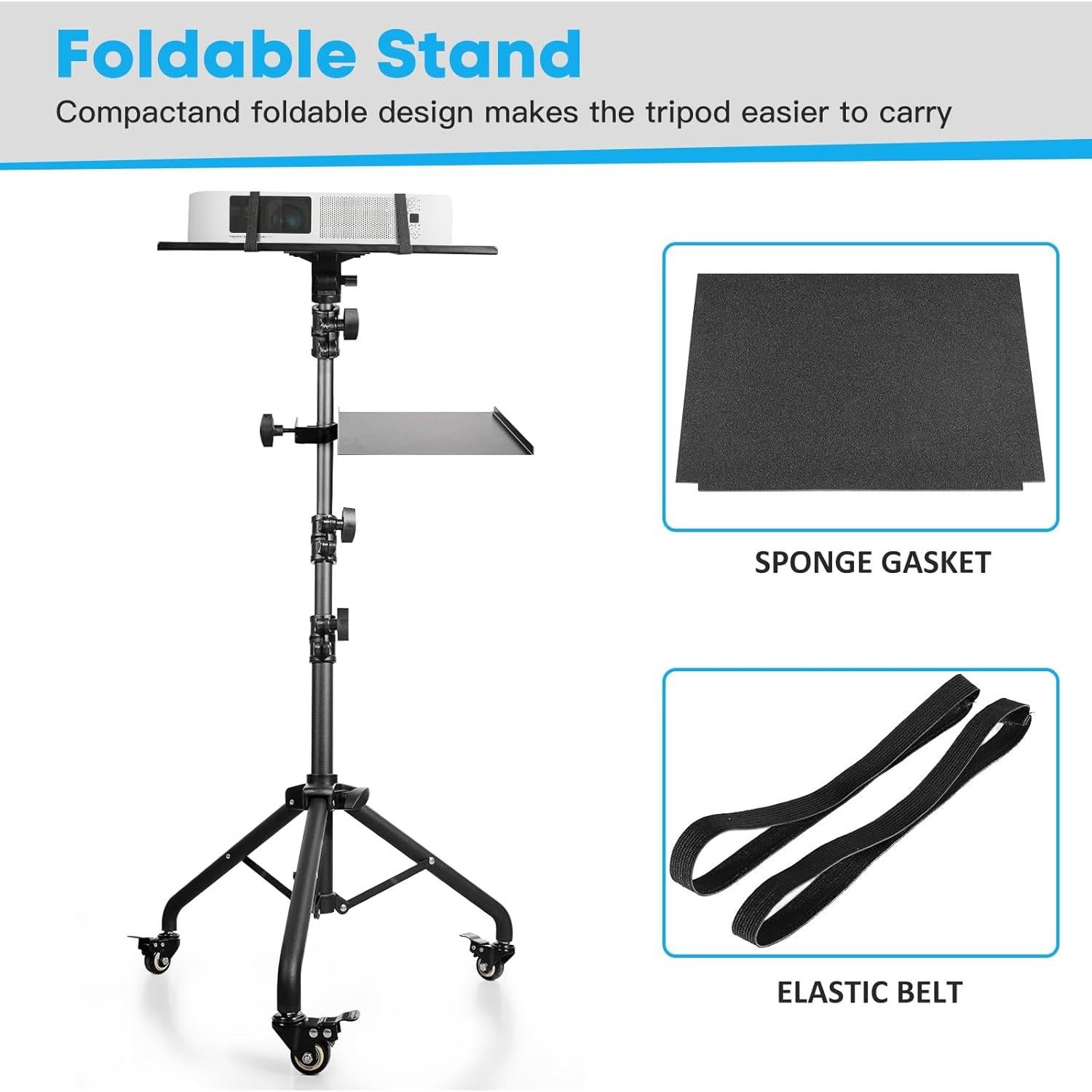 Soporte Trípode Ajustable para Laptop y Proyector Zeptx ZPT-E-01