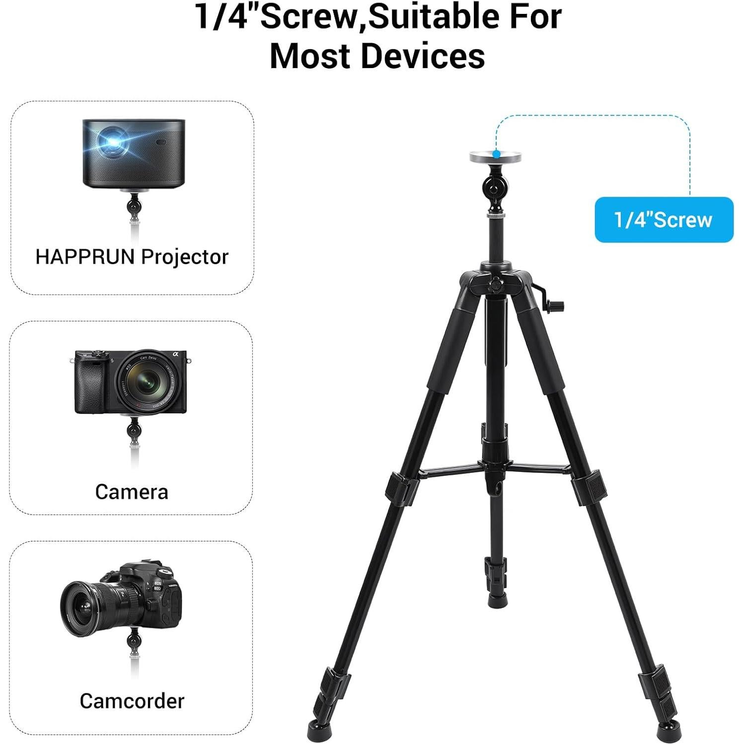 Soporte de Proyector HAPPRUN Tripode Ajustable 58-117 cm