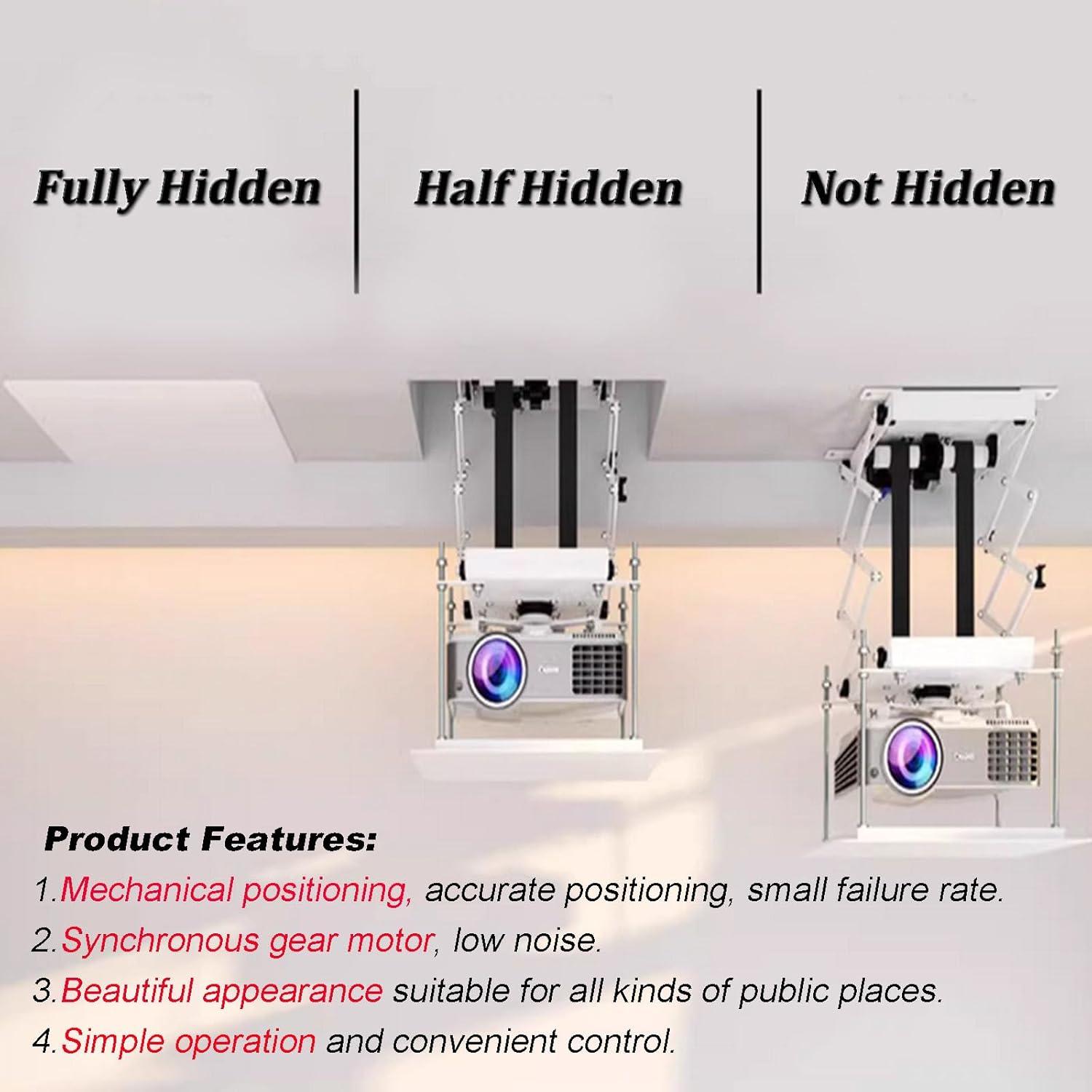 Soporte de Proyector Eléctrico INTBUYING 39" Universal 25W
