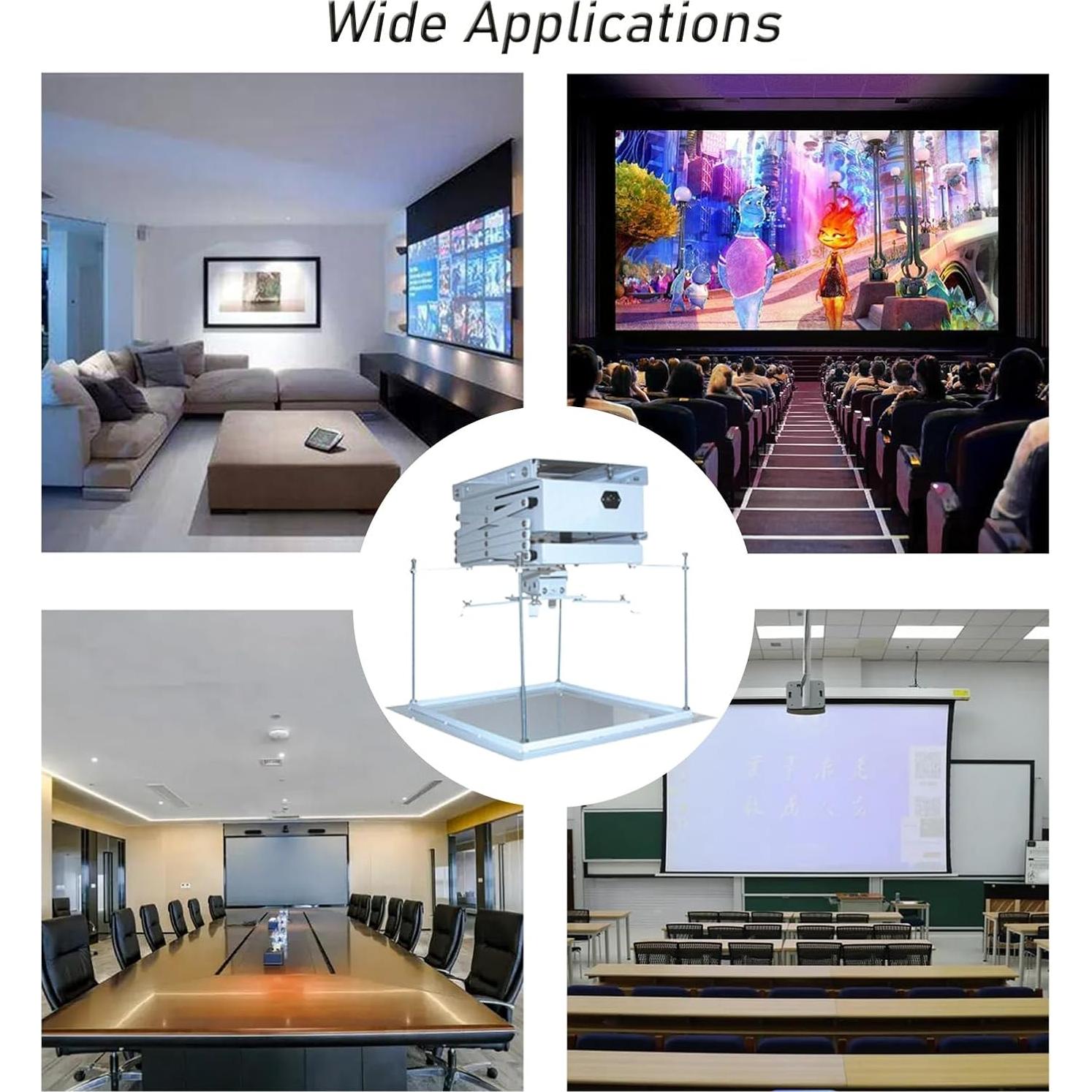 Soporte de Proyector Eléctrico INTBUYING 39" Universal 25W