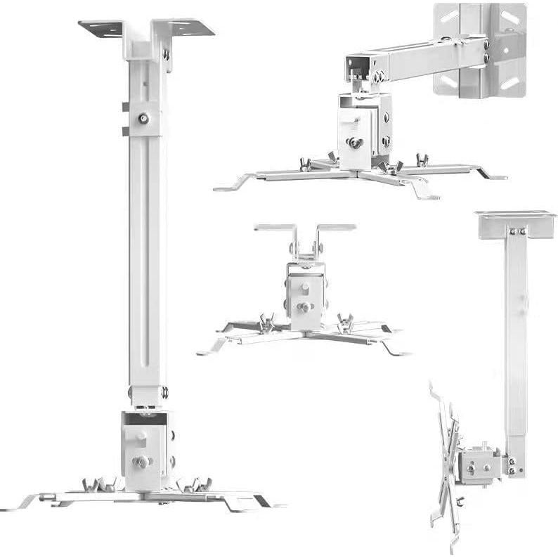 Soporte de Techo para Proyector Coret Ajustable Blanco 15 kg