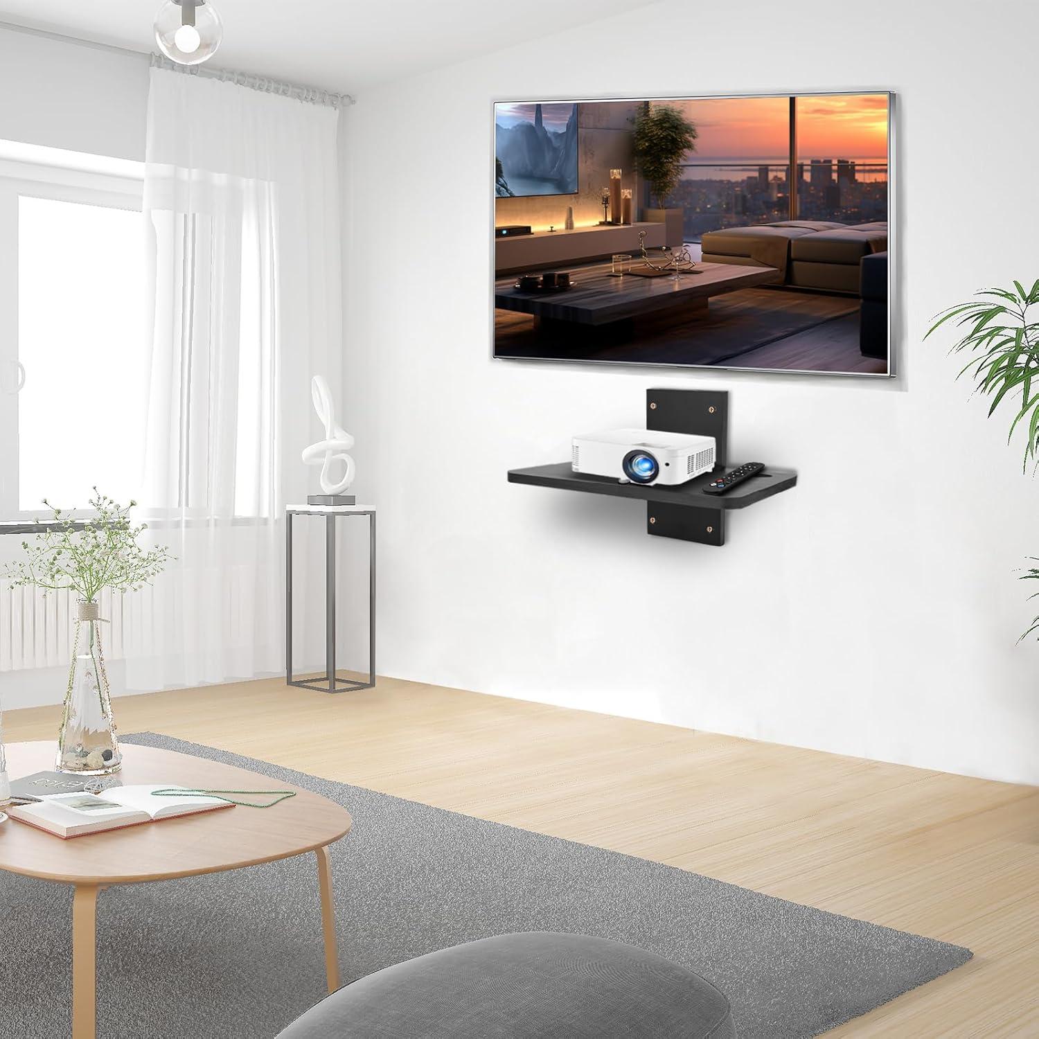 Estante de Madera Soporte para Proyector y Enrutador BEARUT