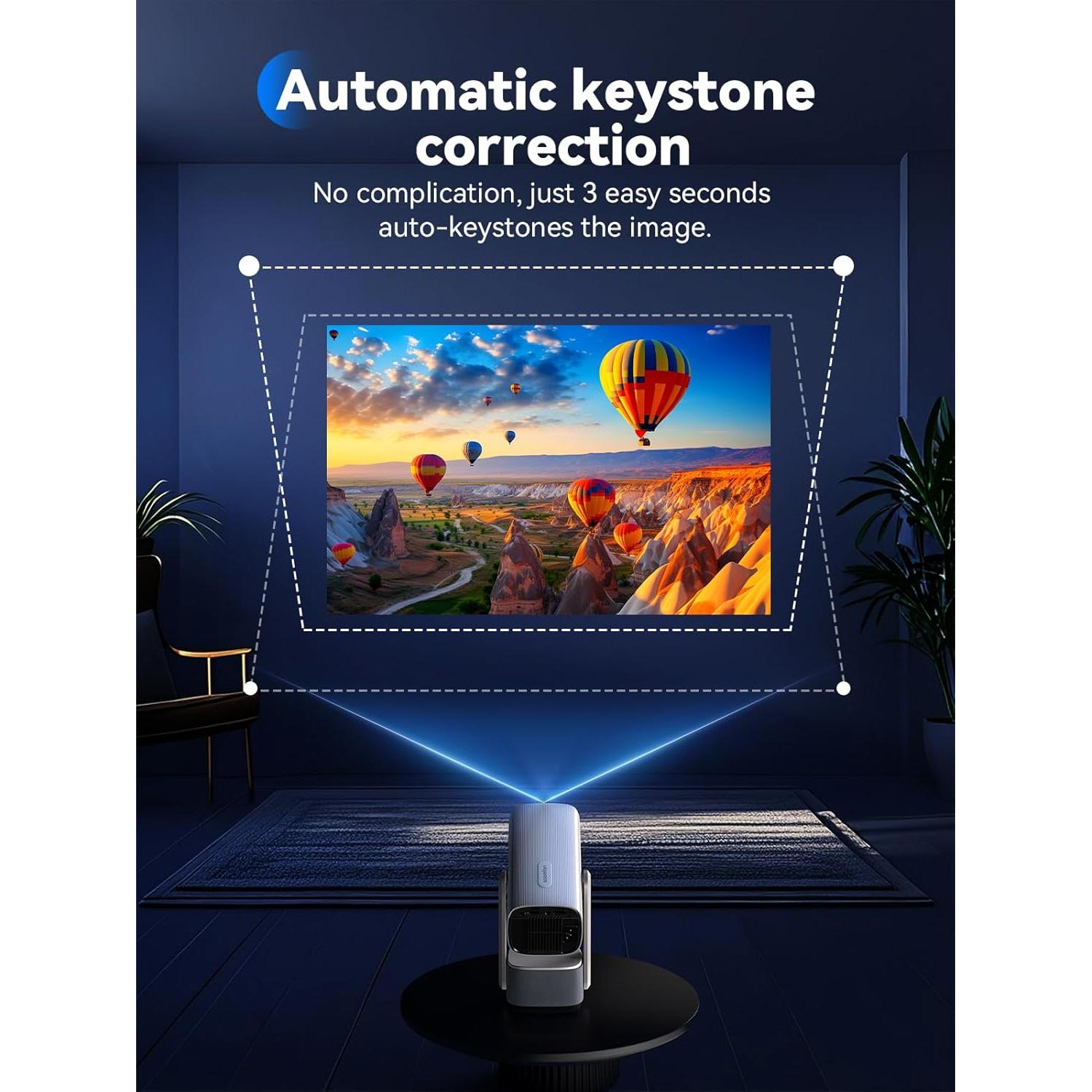 Mini Proyector Portátil SOOMFON SK2 720p WiFi Bluetooth 6W