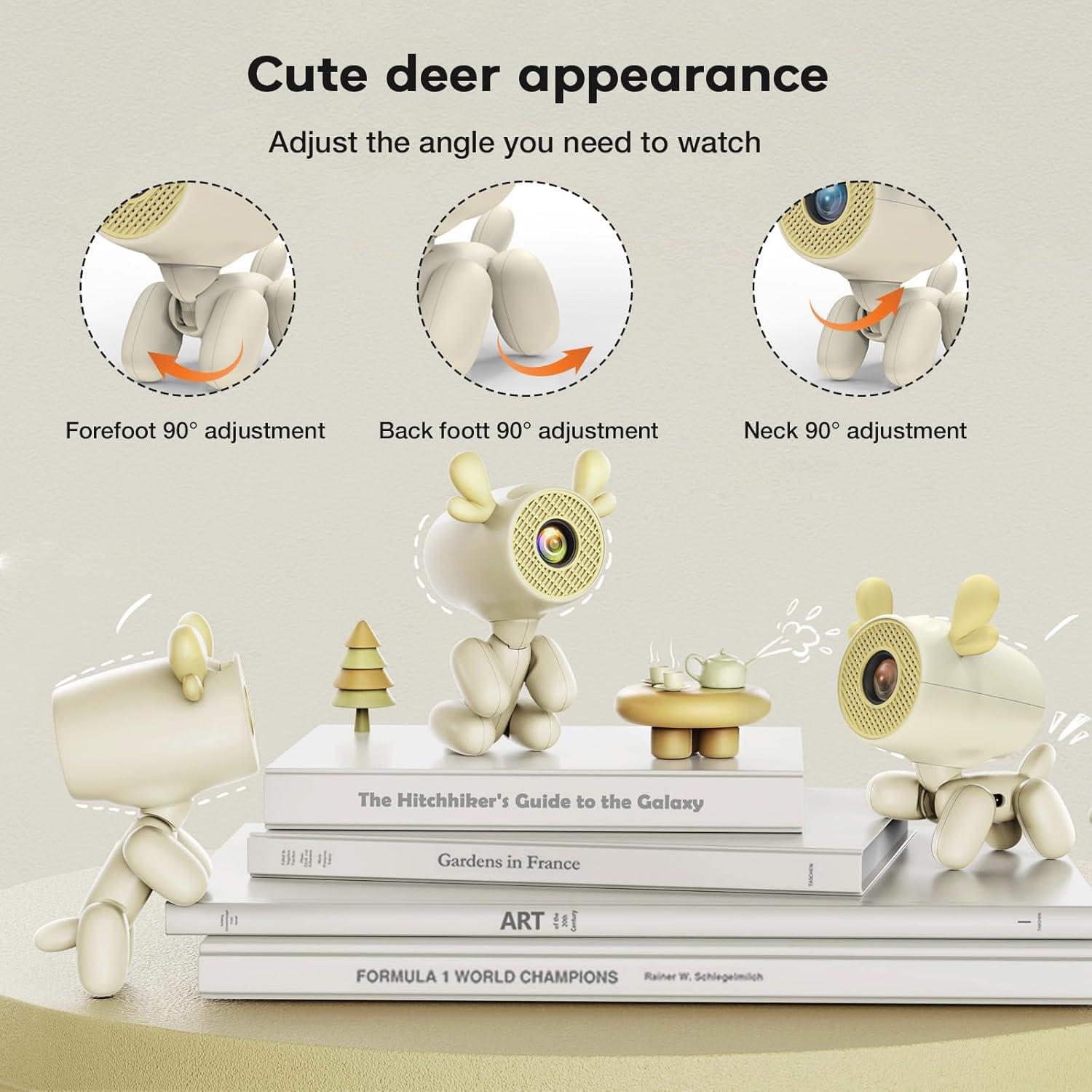 Proyector Portátil CineGlow RCGCBC NSL02 4K 1080P Wi-Fi 6