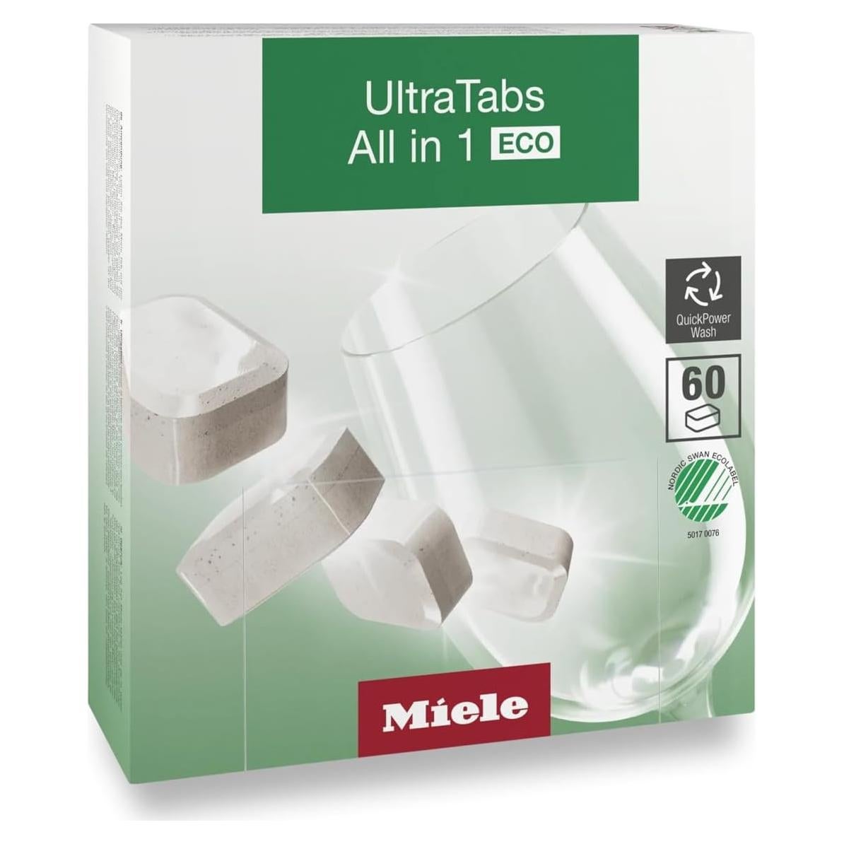 Miele UltraTabs ECO 60 Pastillas Detergente Lavavajillas