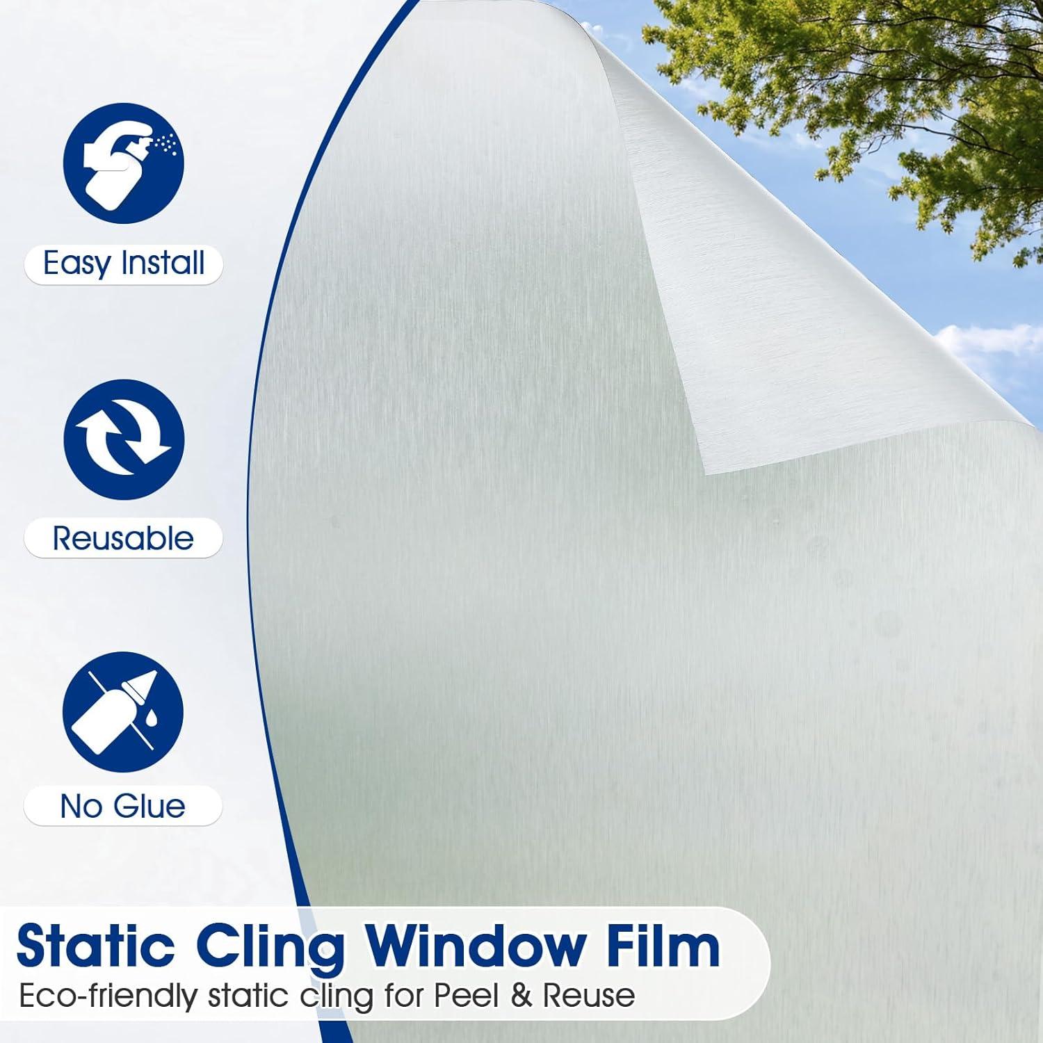 Película de Ventana Borskyn 44.5x200 cm Esmerilada UV 96%