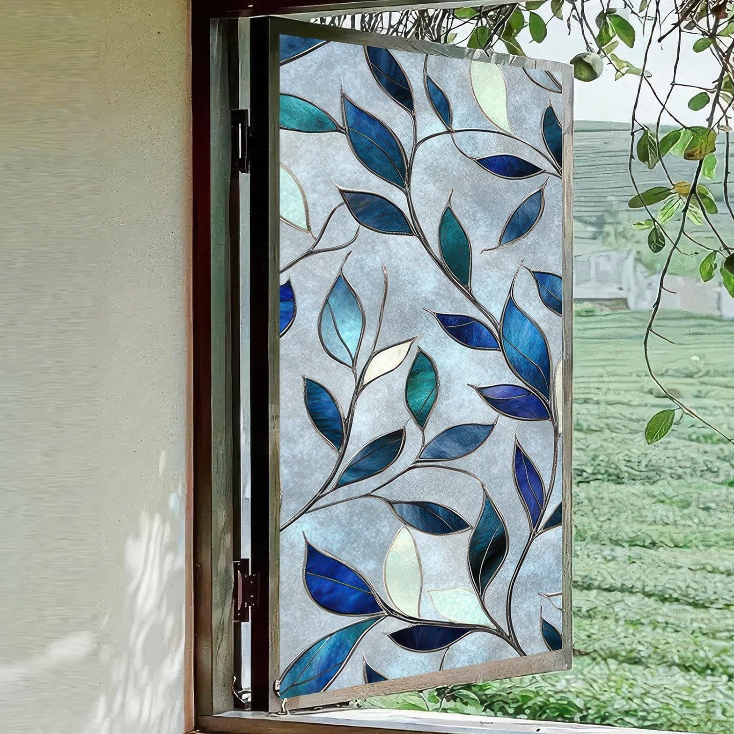 Calcomanía de Ventana Adhesión Estática BlissYard 100x45 cm