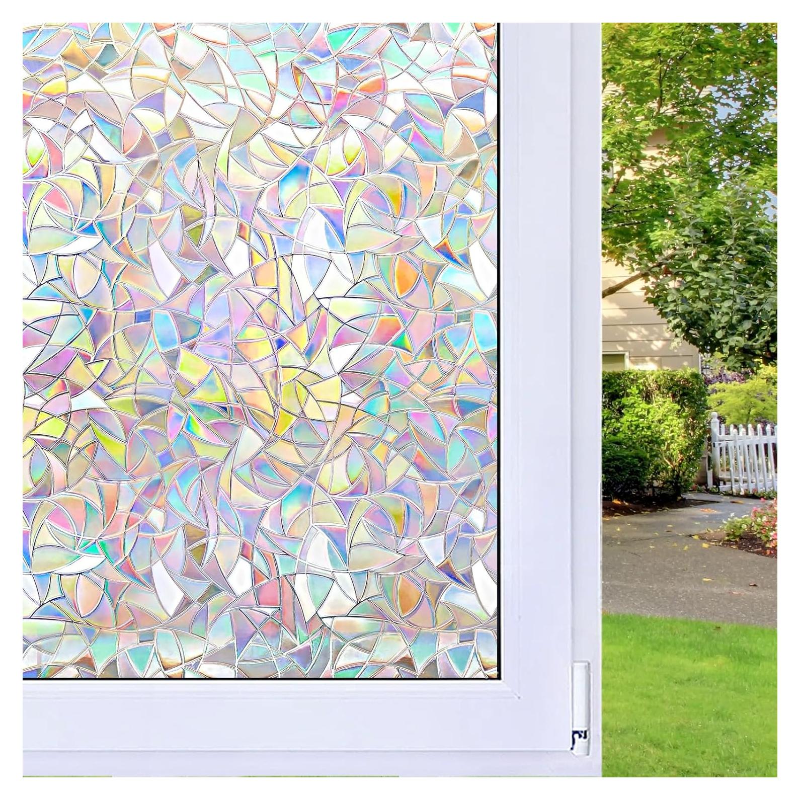 Película de Ventana Estática WPCTEV 0.45m x 2m Privacidad UV