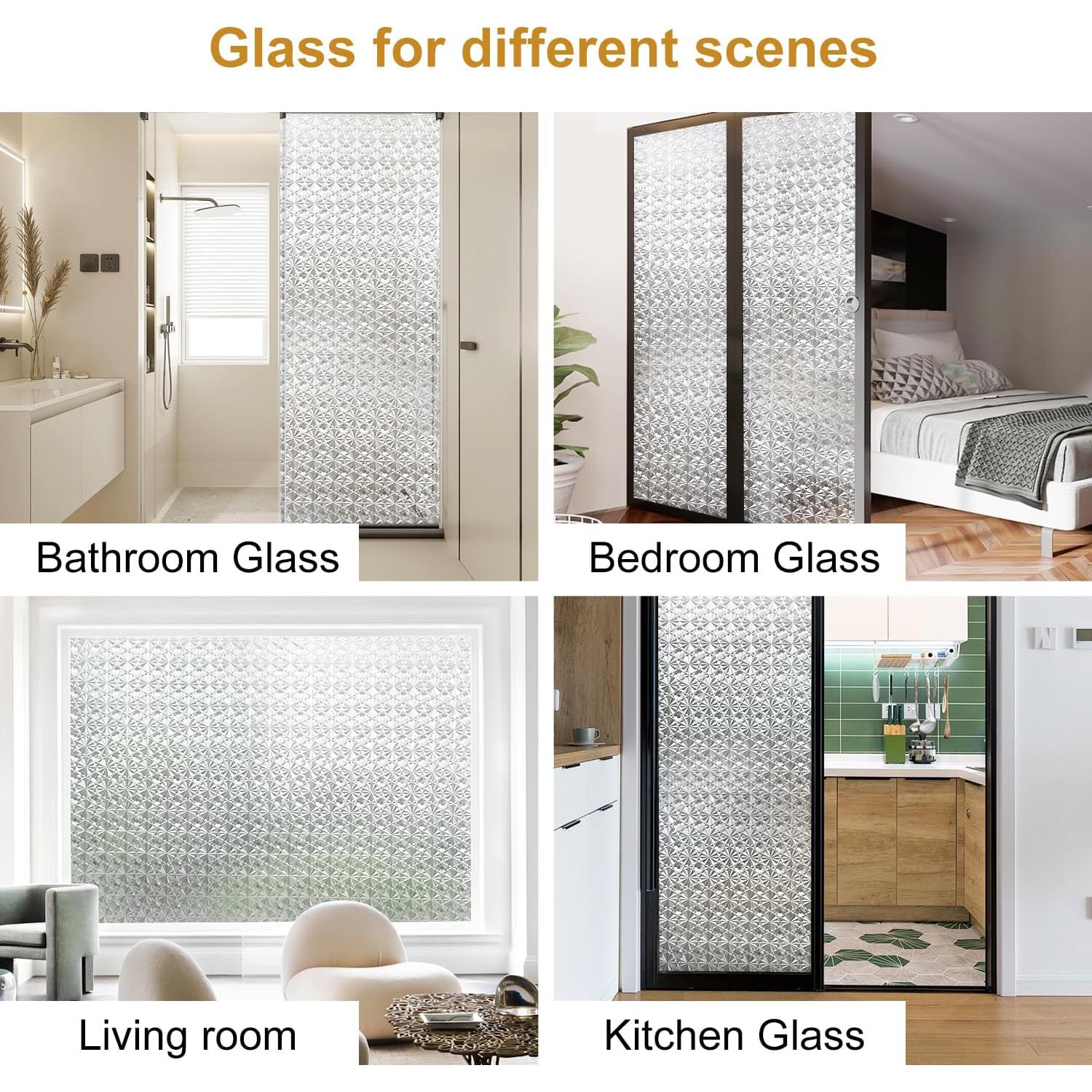 Película de Privacidad para Ventanas Proprodiudiu 44.5x299.7cm