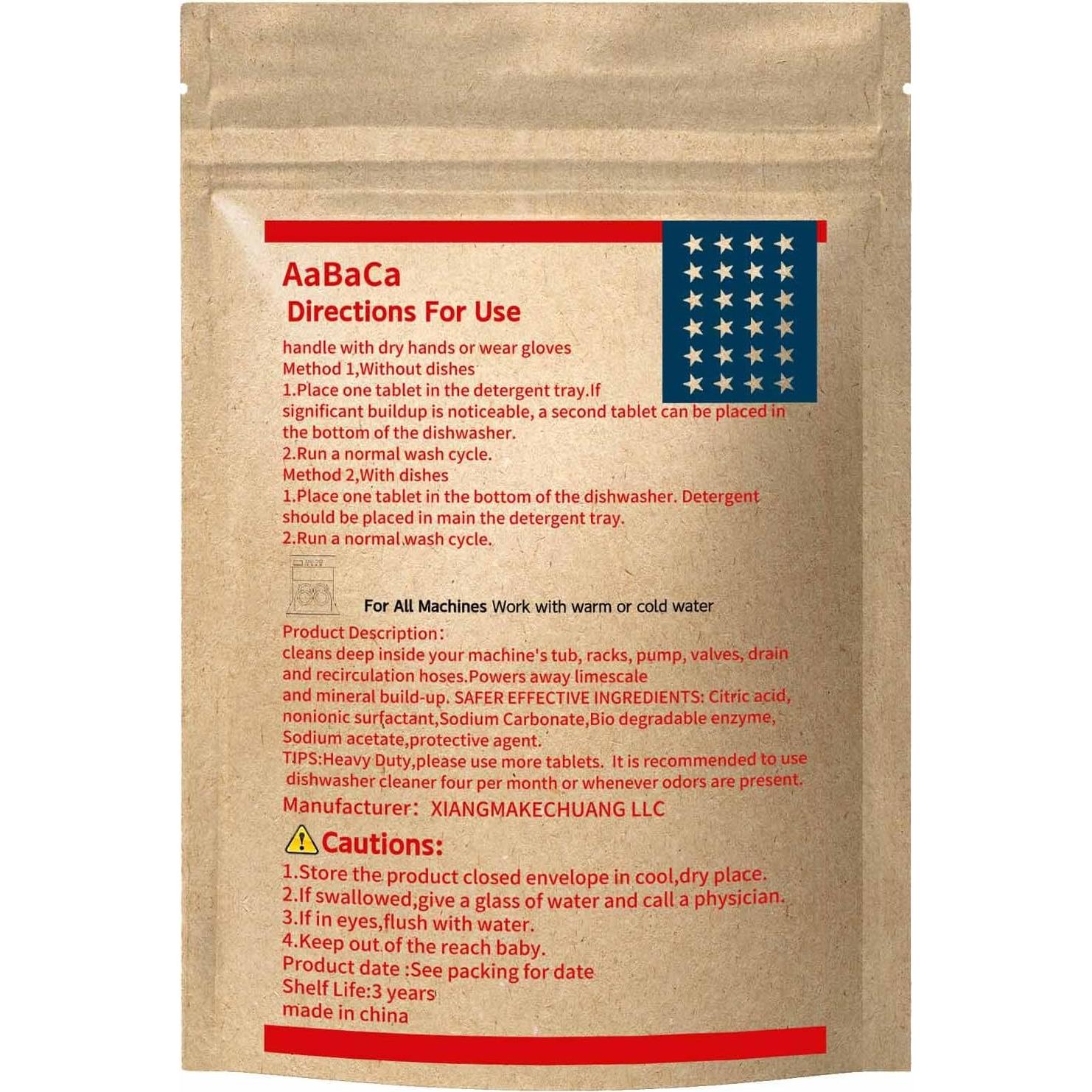 Tabletas Limpiadoras para Lavavajillas Xiangmakechuang 90 Unidades Ecológicas