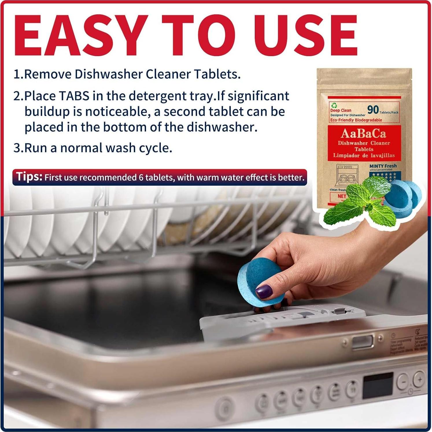 Tabletas Limpiadoras para Lavavajillas Xiangmakechuang 90 Unidades Ecológicas