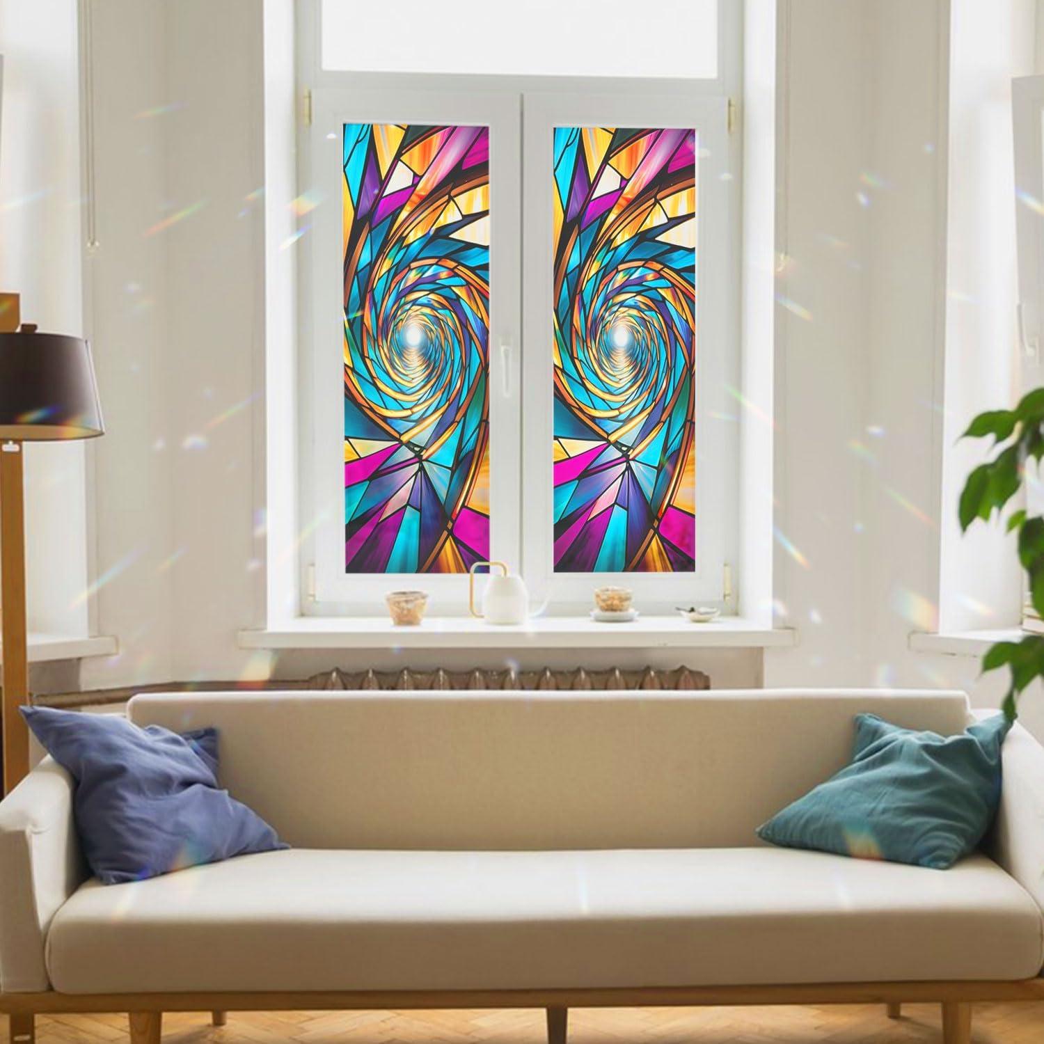 Película de Ventana Decorativa PODMemory Prisma Infinito 45x100cm