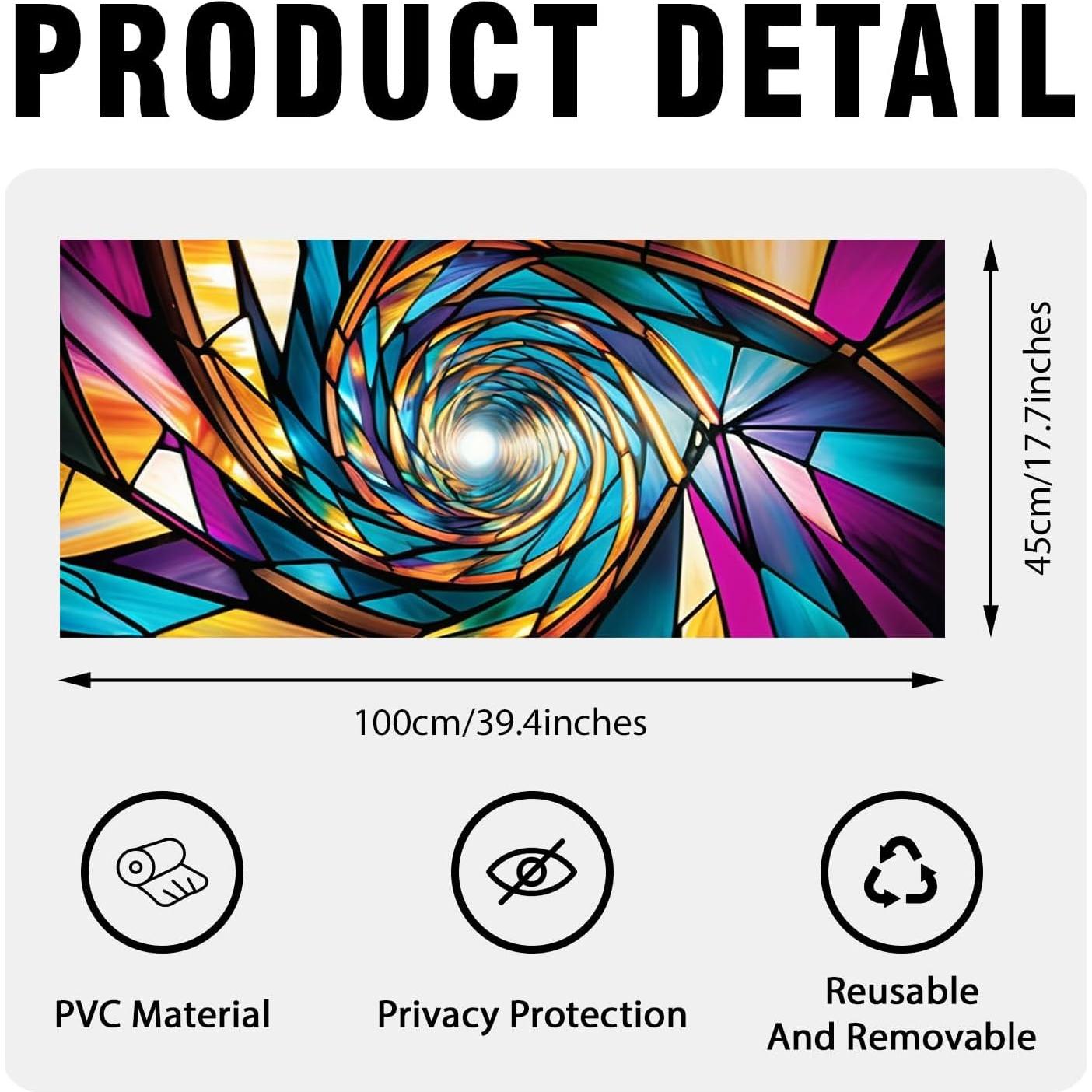 Película de Ventana Decorativa PODMemory Prisma Infinito 45x100cm