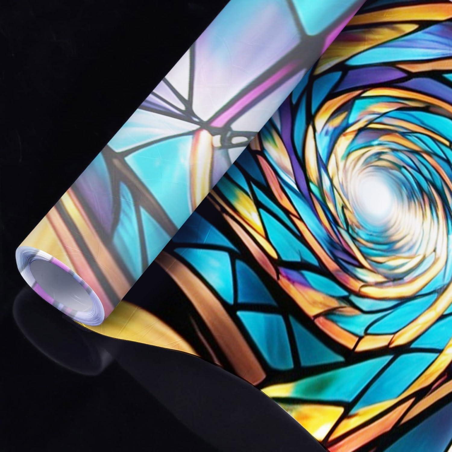 Película de Ventana Decorativa PODMemory Prisma Infinito 45x100cm