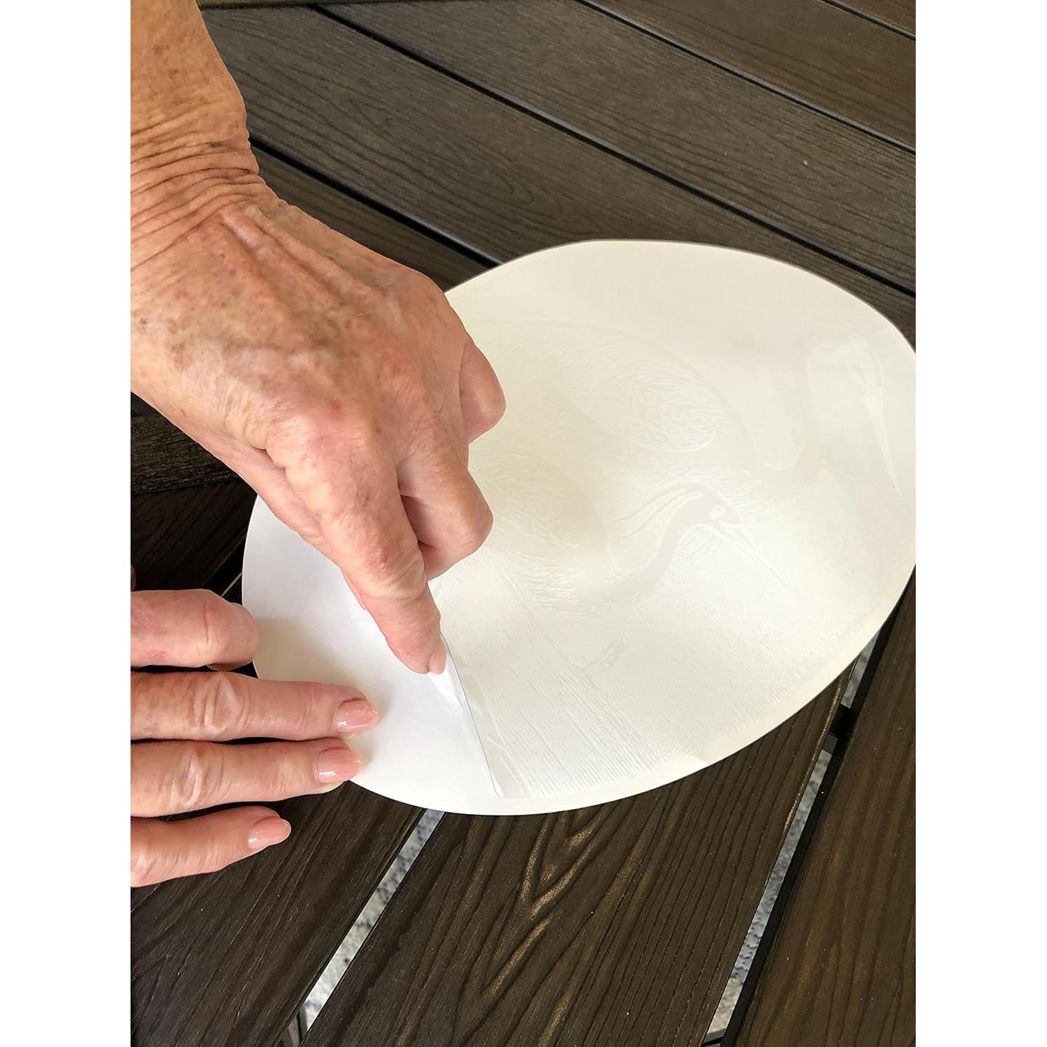 Vinilo Decorativo DCentral Rosa Grabado 20x30 cm Reutilizable