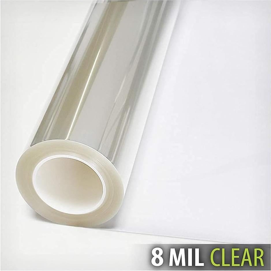 Película de Ventana de Seguridad BDF S8MC 8 Mil Clara 30.48x4.27m
