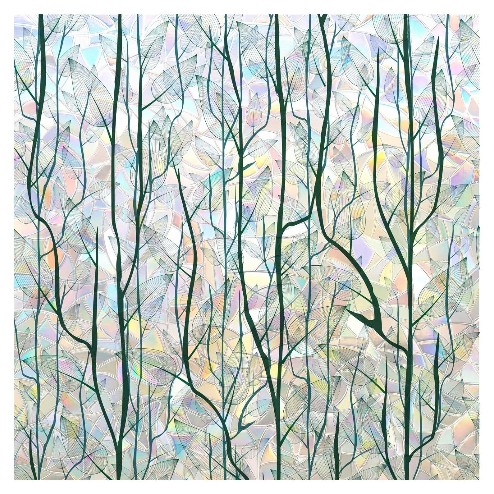 Película de Ventana DKTIE Arcoíris 0.09m² Vinilo Fácil Instalación