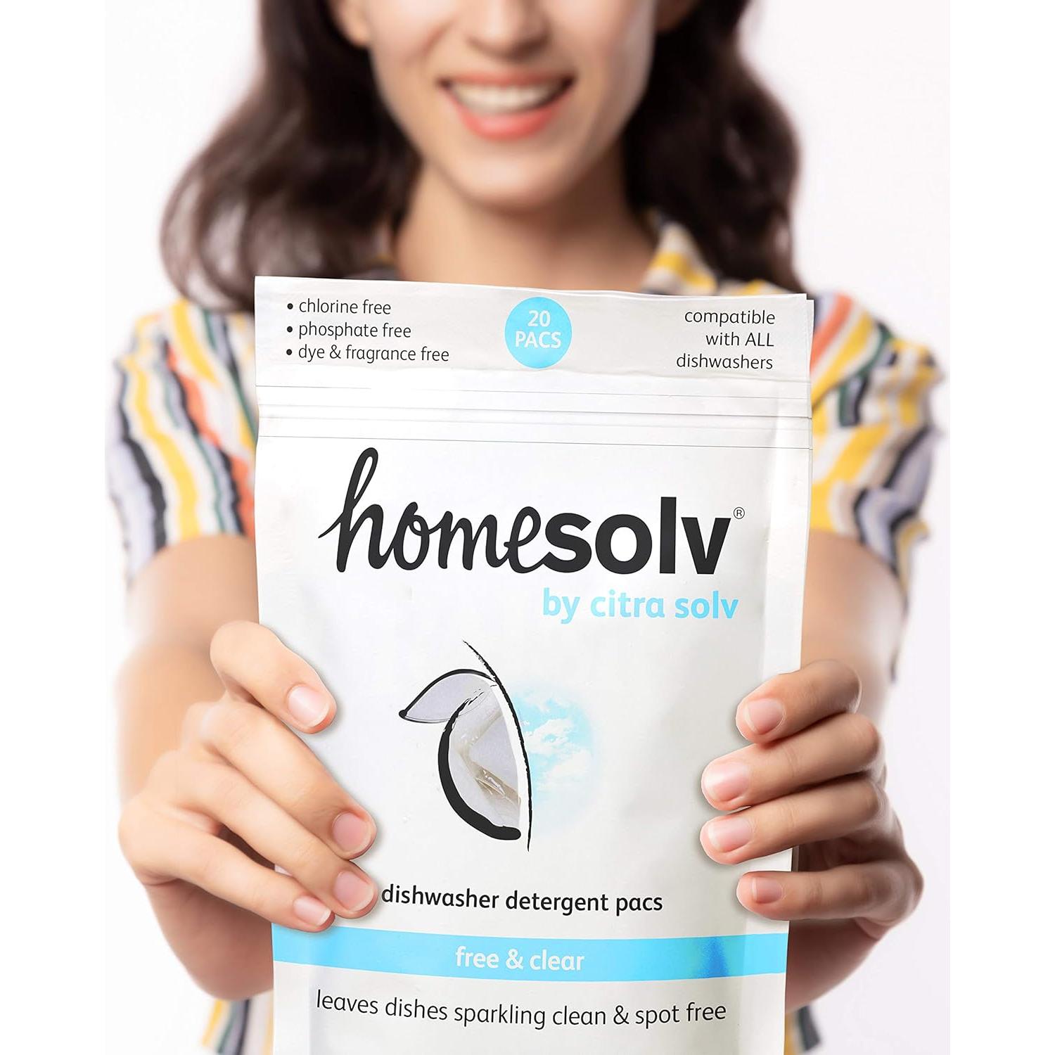 Pastillas para Lavavajillas Ecológicas Citra Solv - 20 Unidades