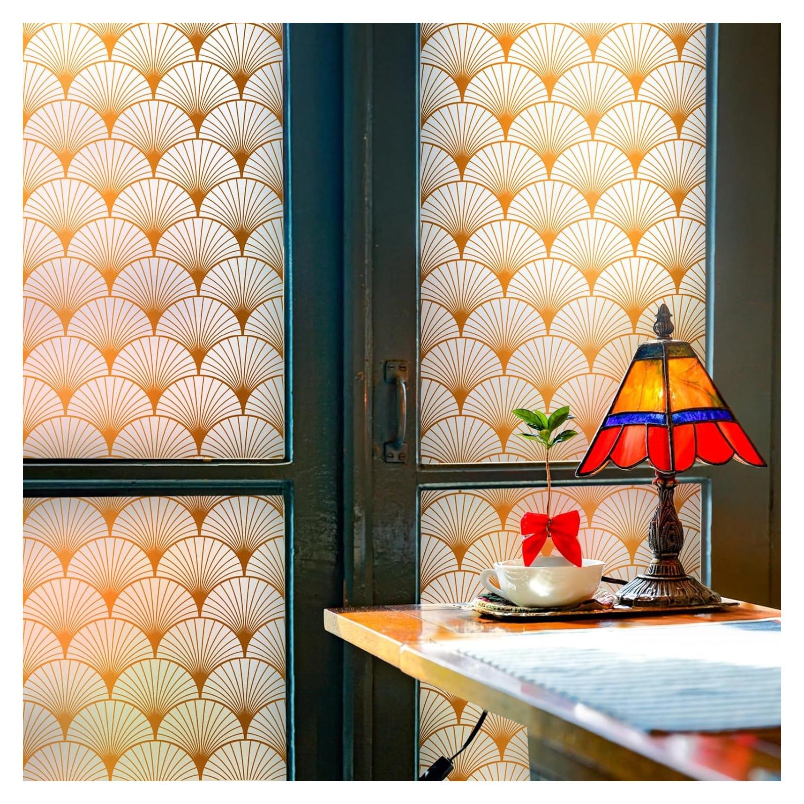 Película de Ventana DKTIE 45x200 cm Geométrica Privacidad