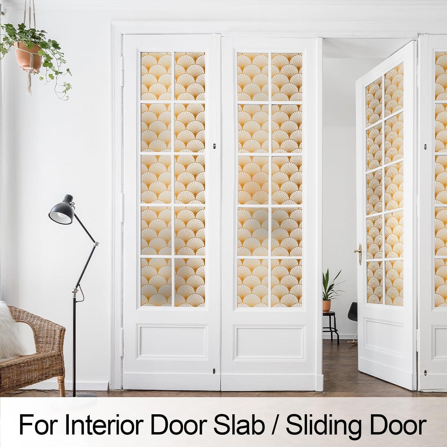 Película de Ventana DKTIE 45x200 cm Geométrica Privacidad