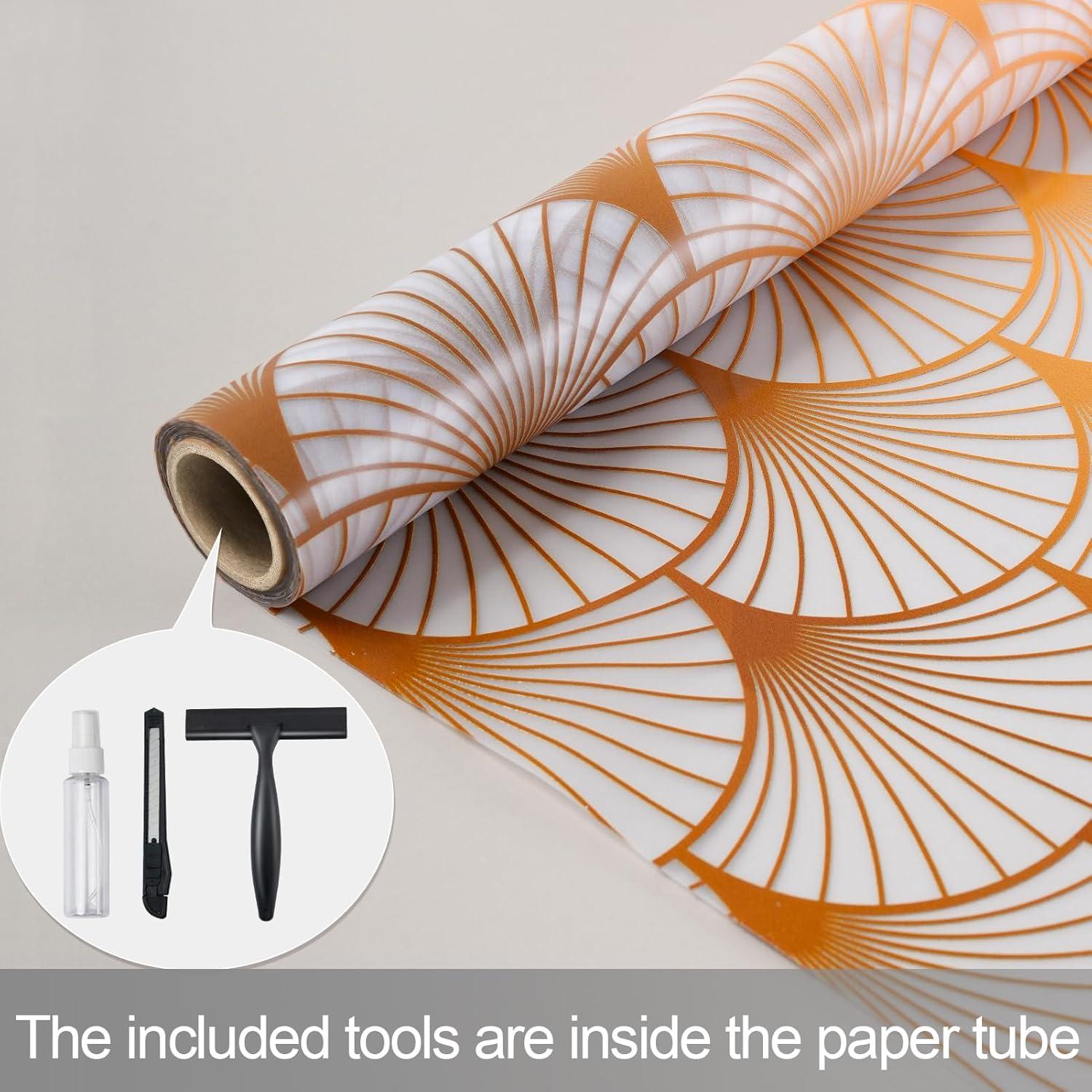 Película de Ventana DKTIE 45x200 cm Geométrica Privacidad