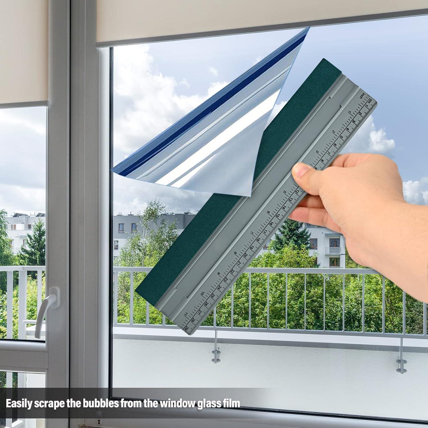 Raspador de Fieltro FOSHIO 30cm con Regla 12" para Vinilo