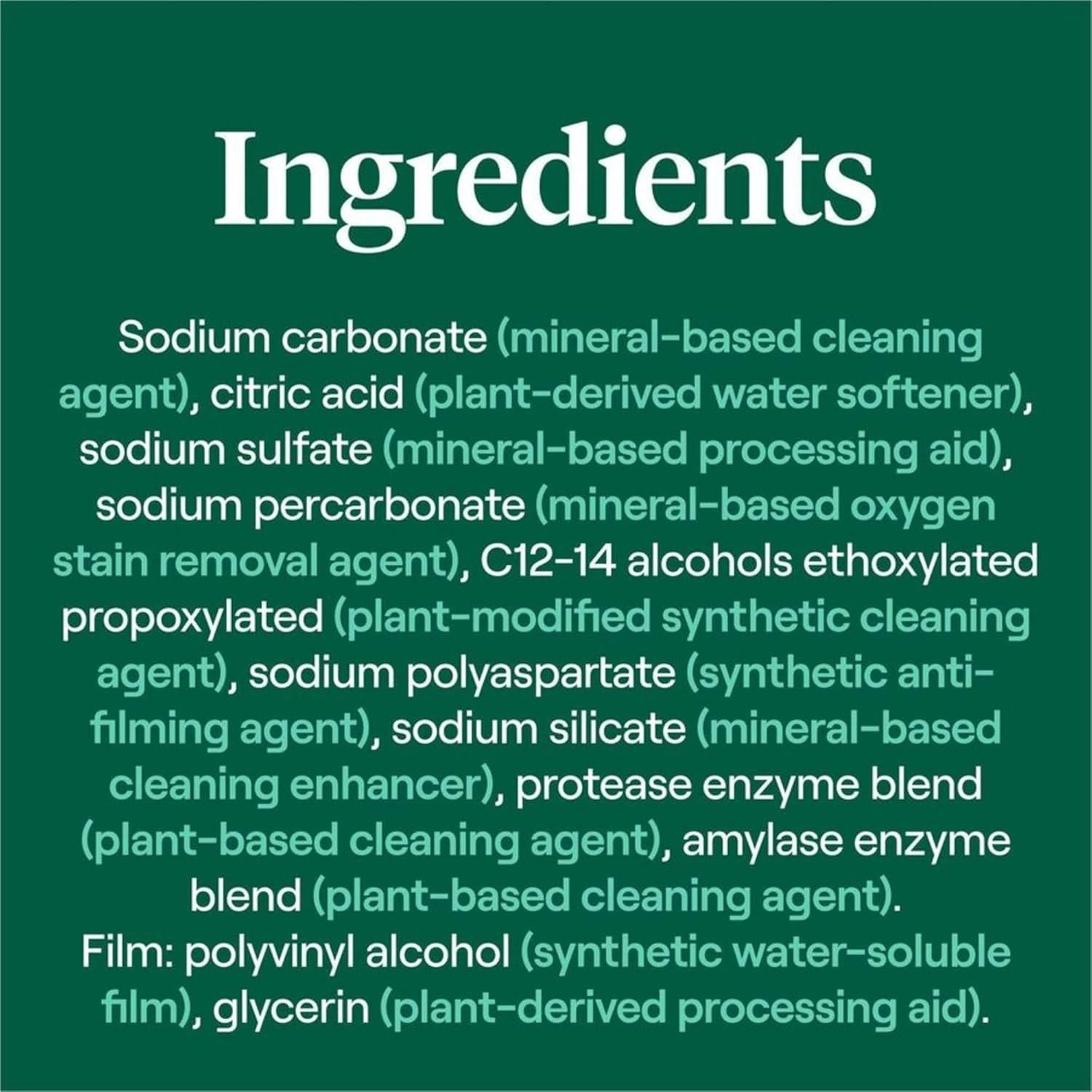 Detergente Natural para Lavavajillas Seventh Generation 45 Unidades - Aroma Libre y Claro