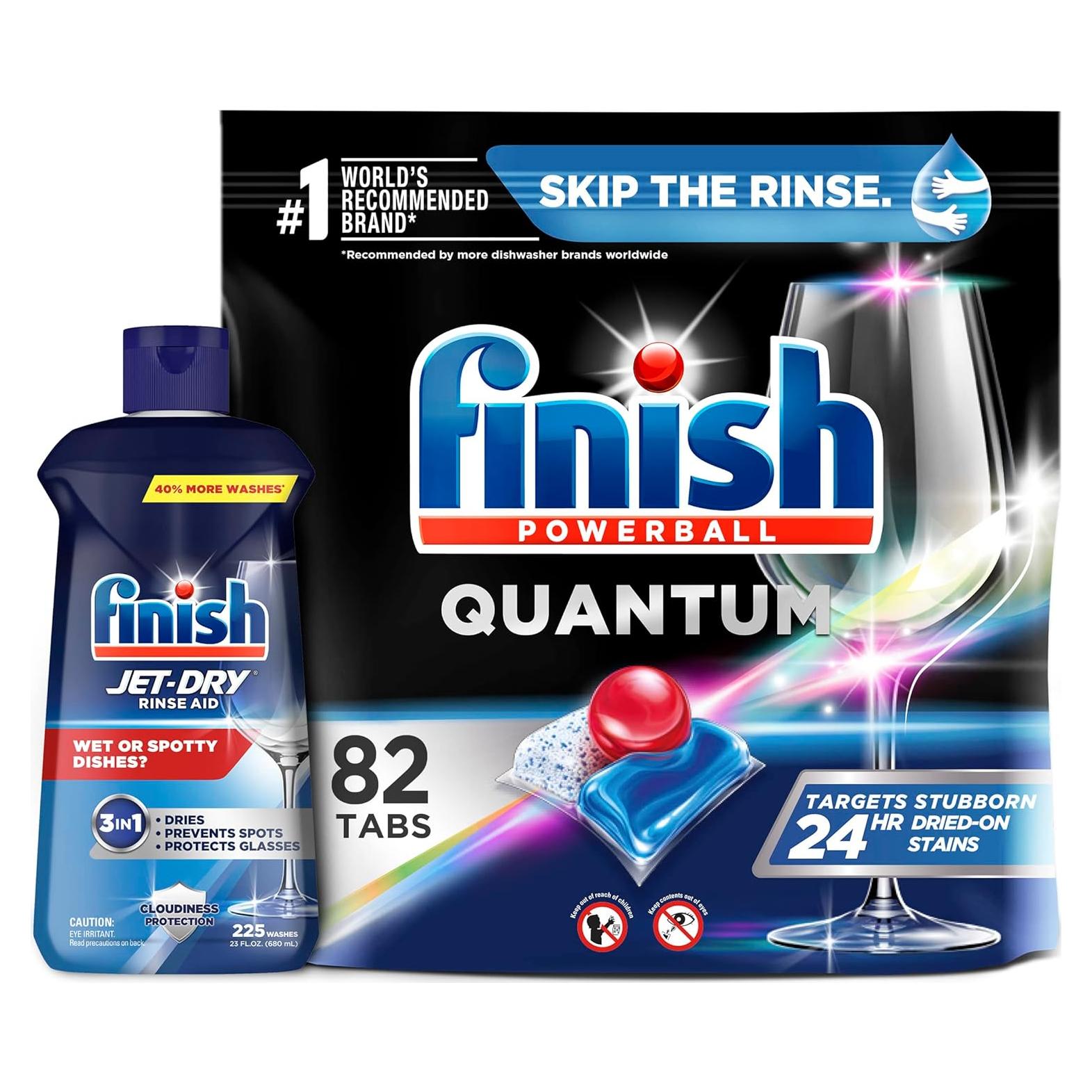 Finish Jet-Dry Agente de Enjuague 651g para Lavavajillas