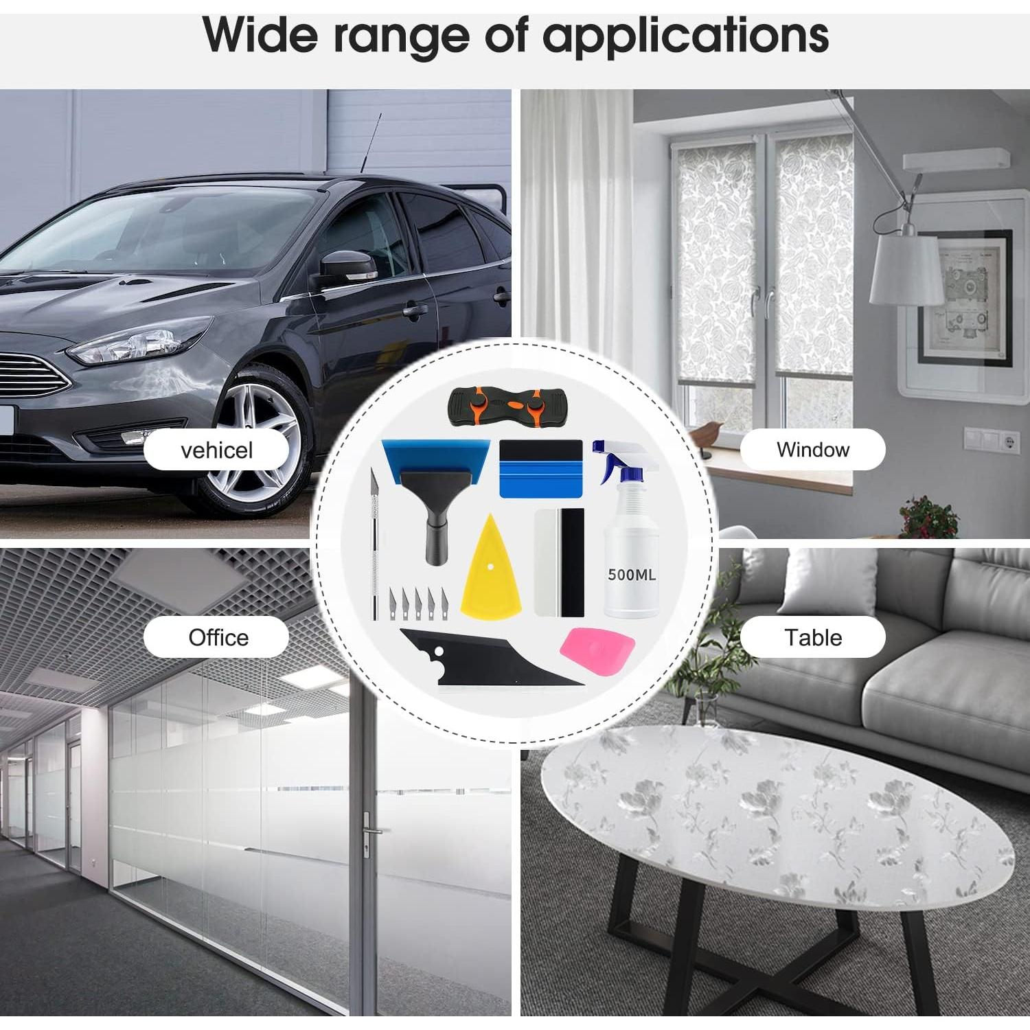 Kit de herramientas para aplicación de película YXGOOD 9 piezas