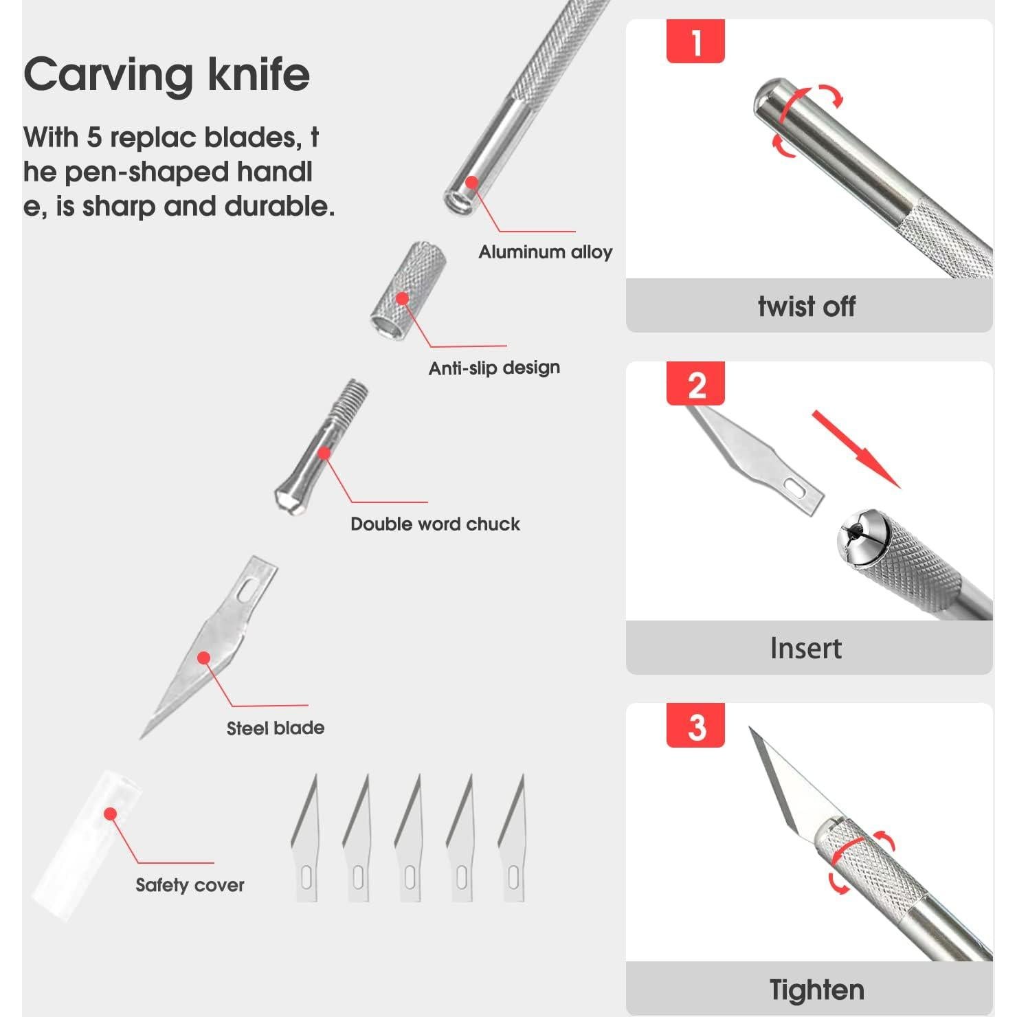 Kit de herramientas para aplicación de película YXGOOD 9 piezas