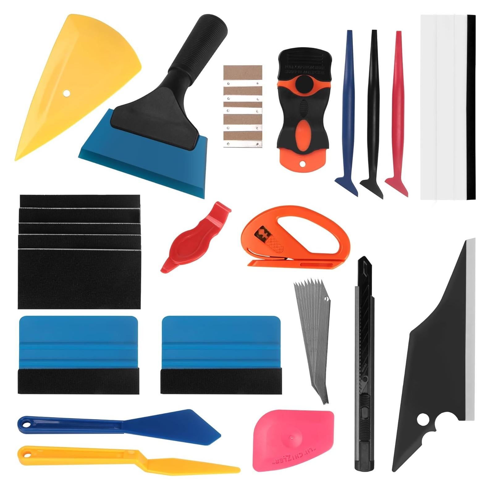 Kit de Herramientas para Tintado de Ventanas AOWEITOUR 19 Piezas