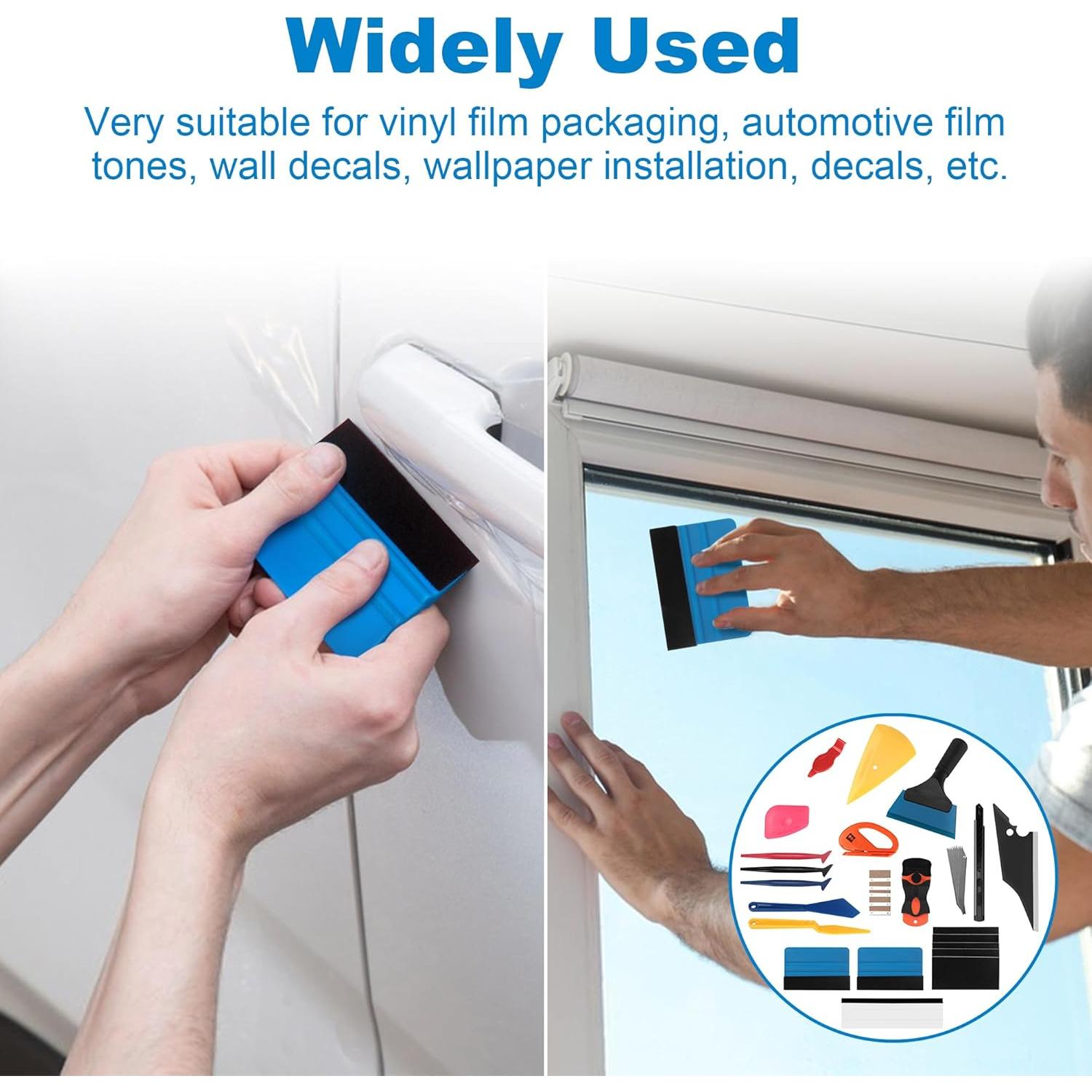 Kit de Herramientas para Tintado de Ventanas AOWEITOUR 19 Piezas