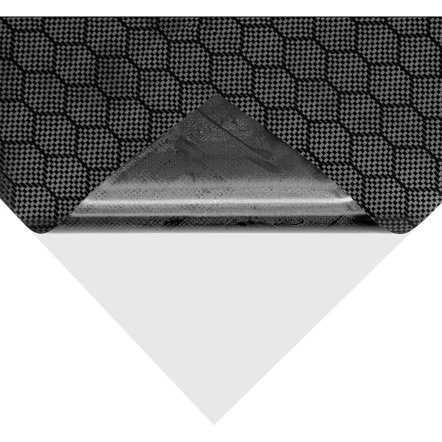 Vinilo de Envoltura Automotriz V2 Carbono Negro Hex 0.91m x 1.52m