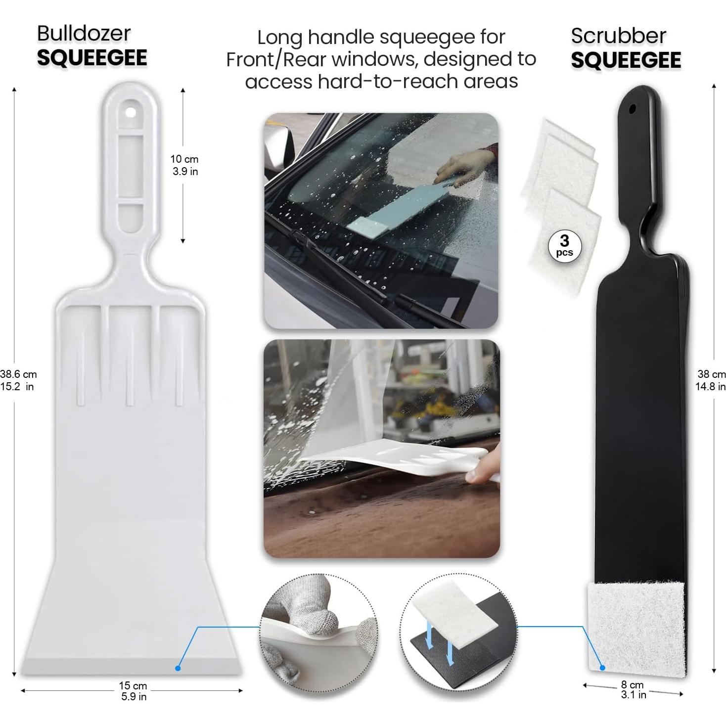 Kit de herramientas de tintado de ventanas TRAYCLICKS profesional