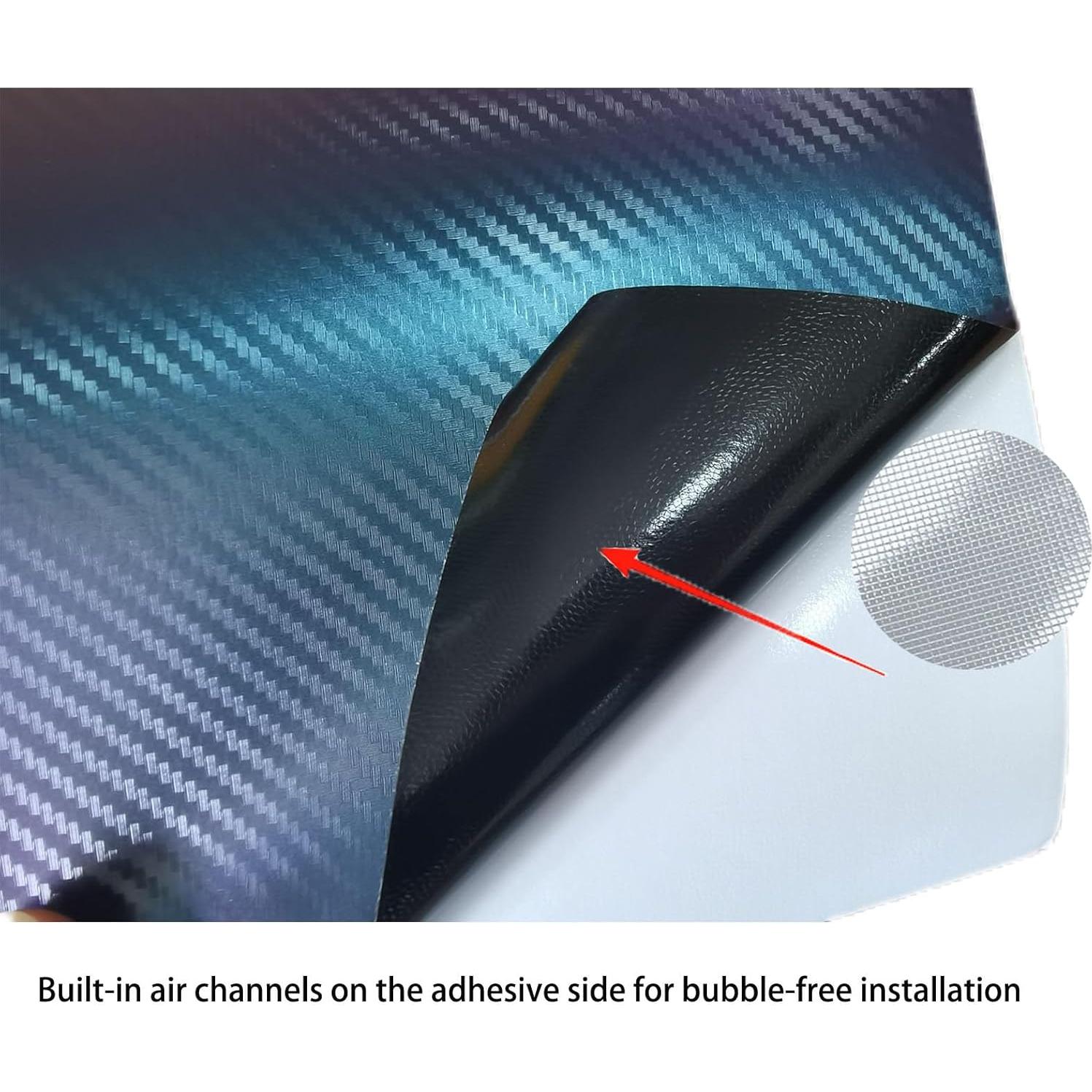 Vinilo Camaleón USSDE 30x150cm Púrpura Brillante para Auto